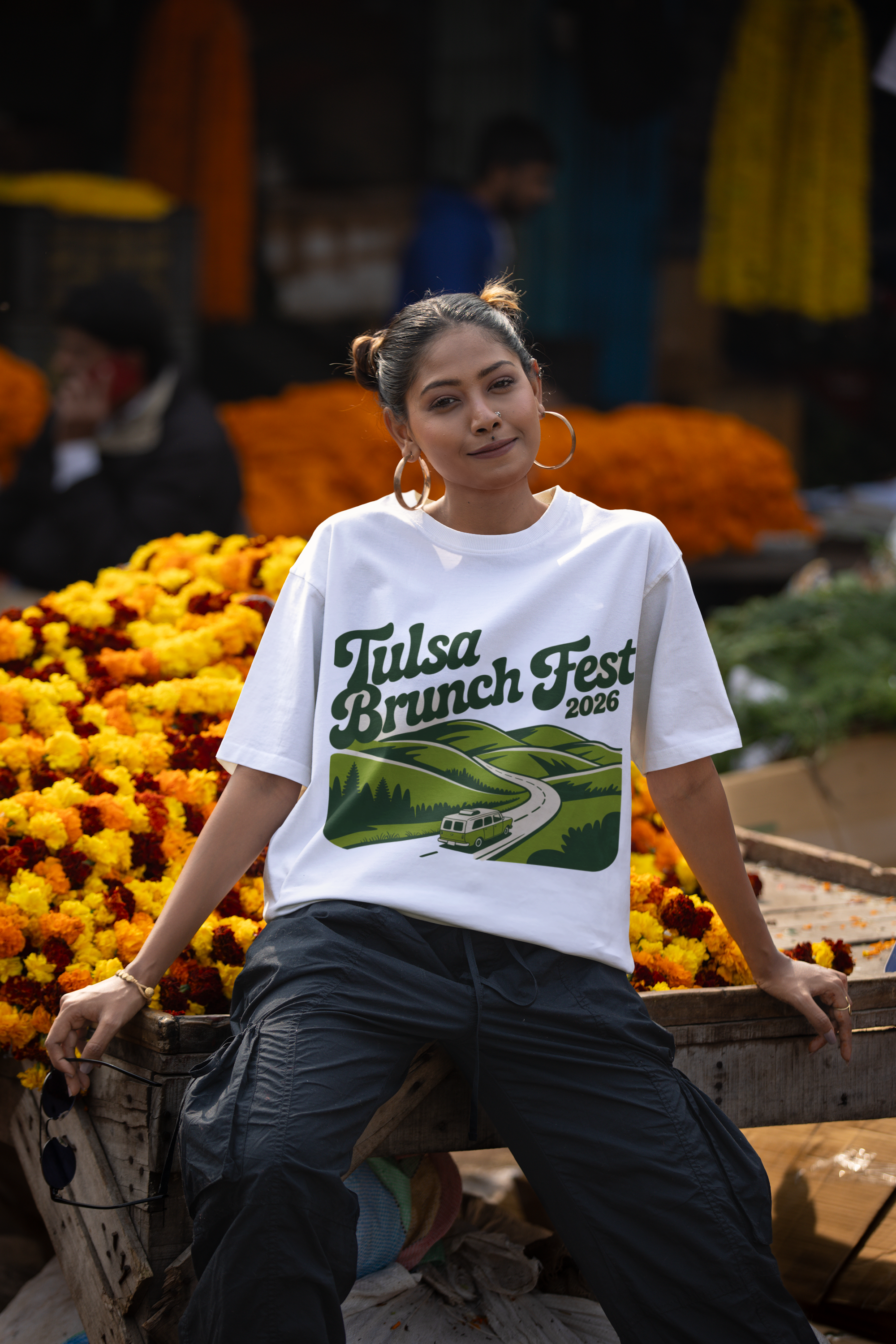 Tulsa Brunch Fest 2026 Scenic Road Tee