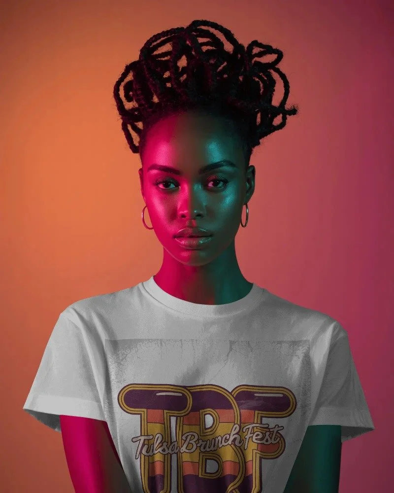 Tulsa Brunch Fest  Modern Retro Tee