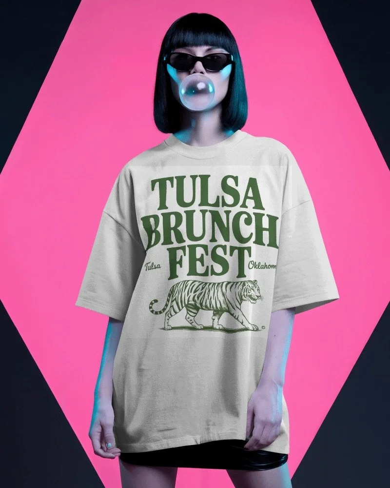 Tulsa Brunch Fest Tiger Tee