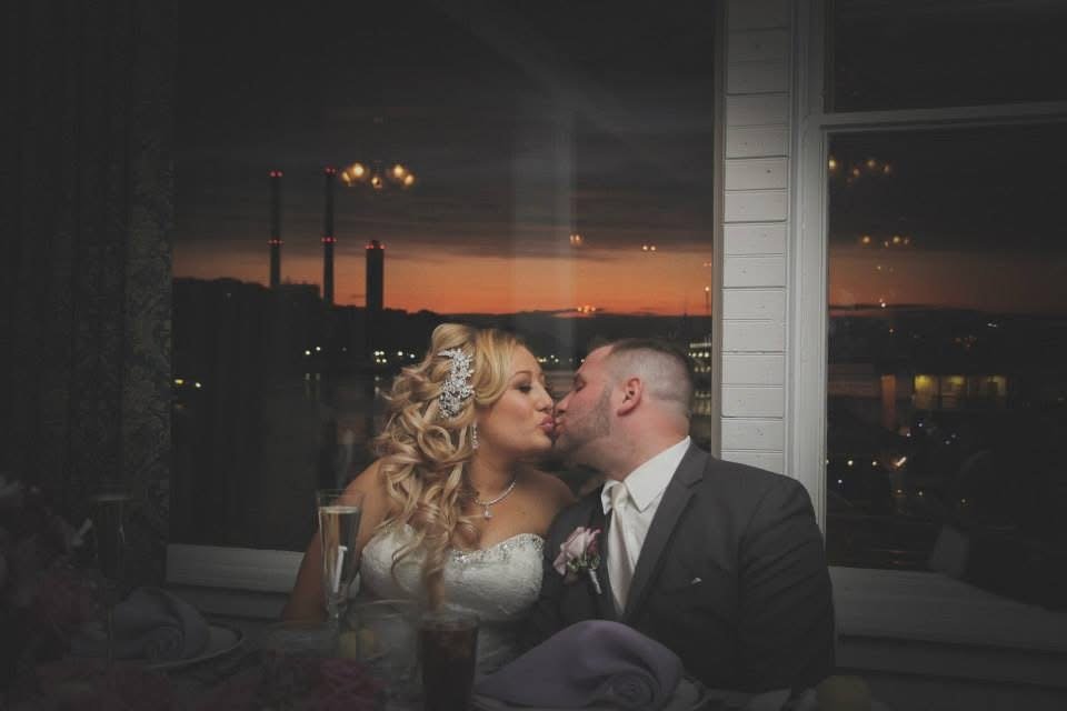 Bridal makeup with long-lasting airbrush finish by Georgia artist