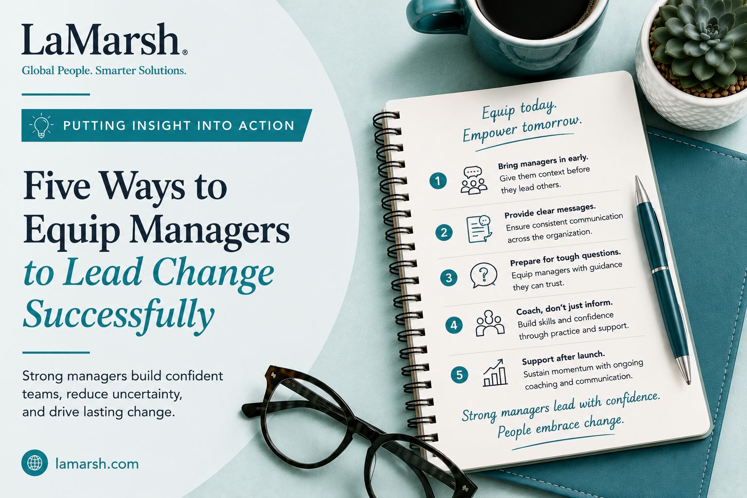 Five Ways to Equip Managers to Lead Change Successfully
