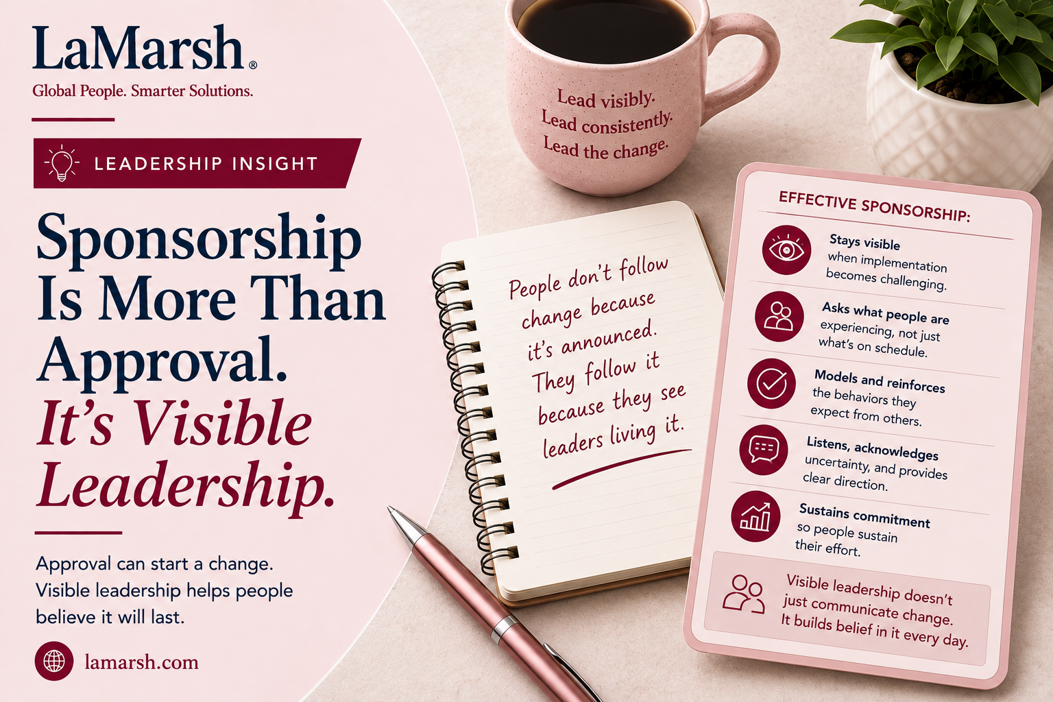 Sponsorship Is More Than Approval. It's Visible Leadership.