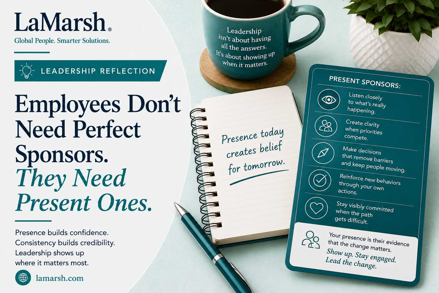 Employees Don’t Need Perfect Sponsors. They Need Present Ones.