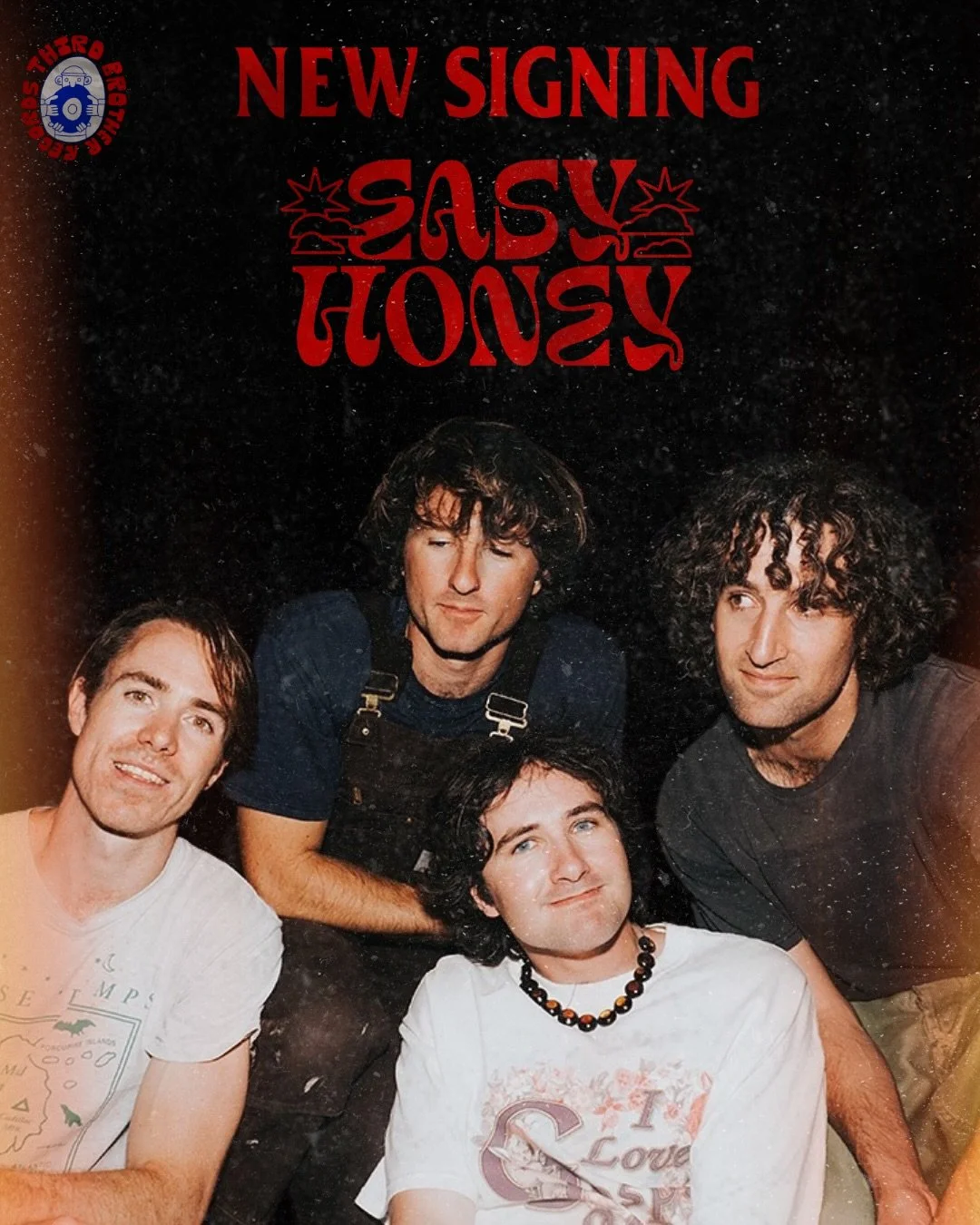 Meet Easy Honey, our first signee. Charleston-based and bringing a mix of &rsquo;90s alt-rock and East Coast surf vibes.

Their new single &ldquo;Everything I See (Live)&rdquo; is out now, give it a listen and stay tuned for their debut EP &ldquo;Pla
