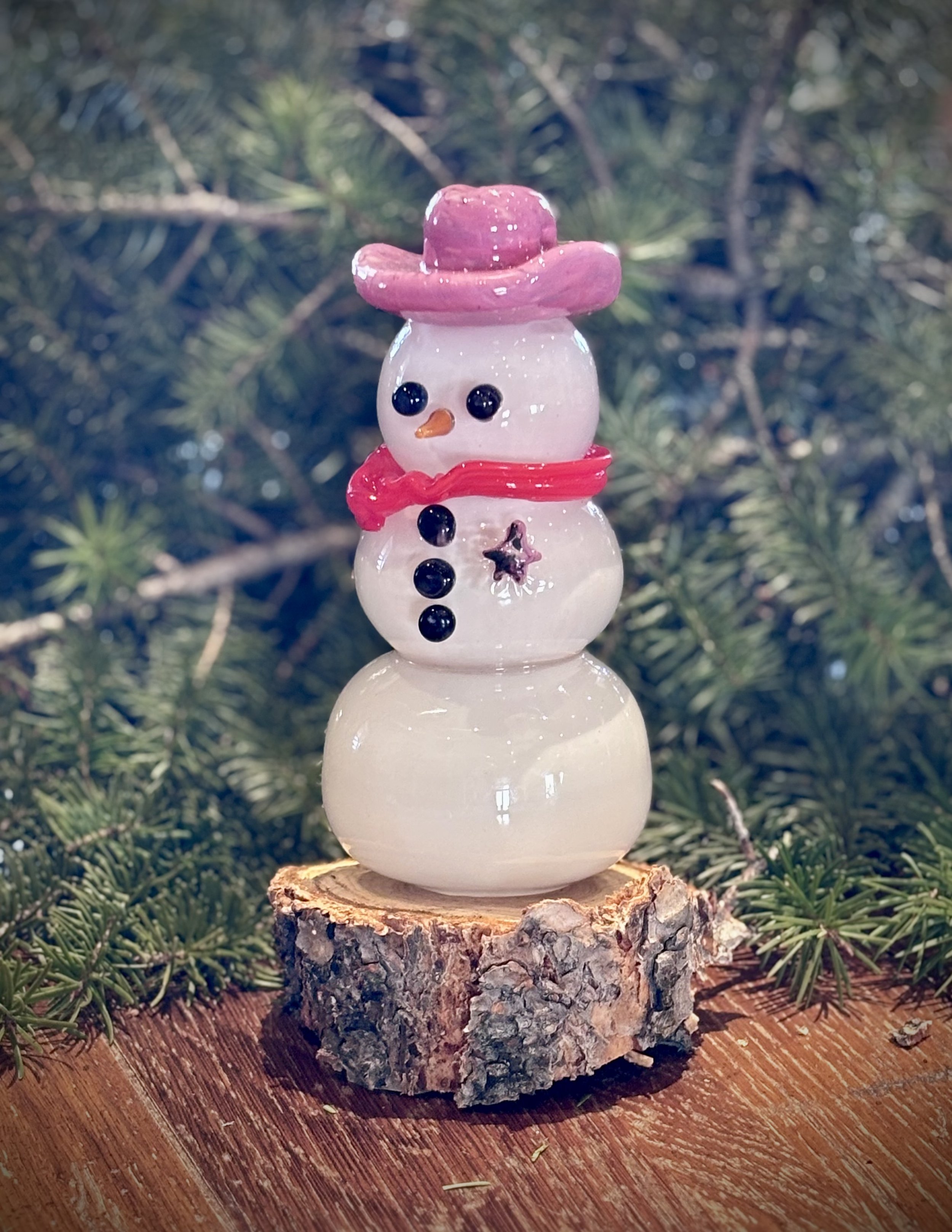 Cowboy Snowman
