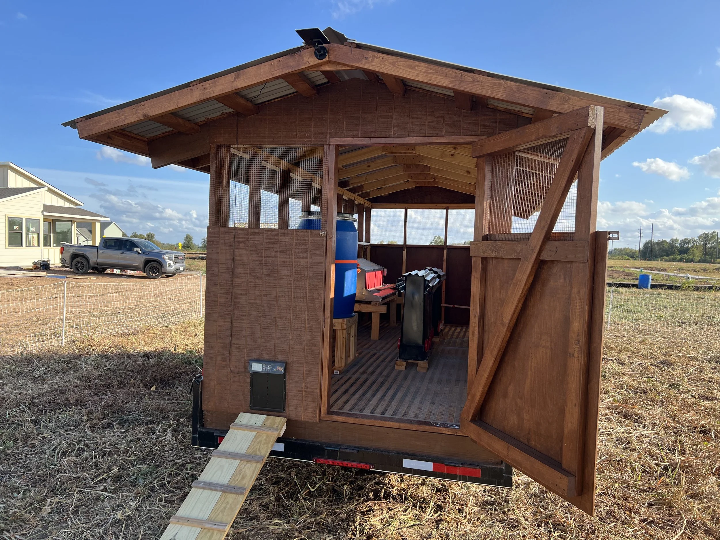 Mobile Chicken Coop