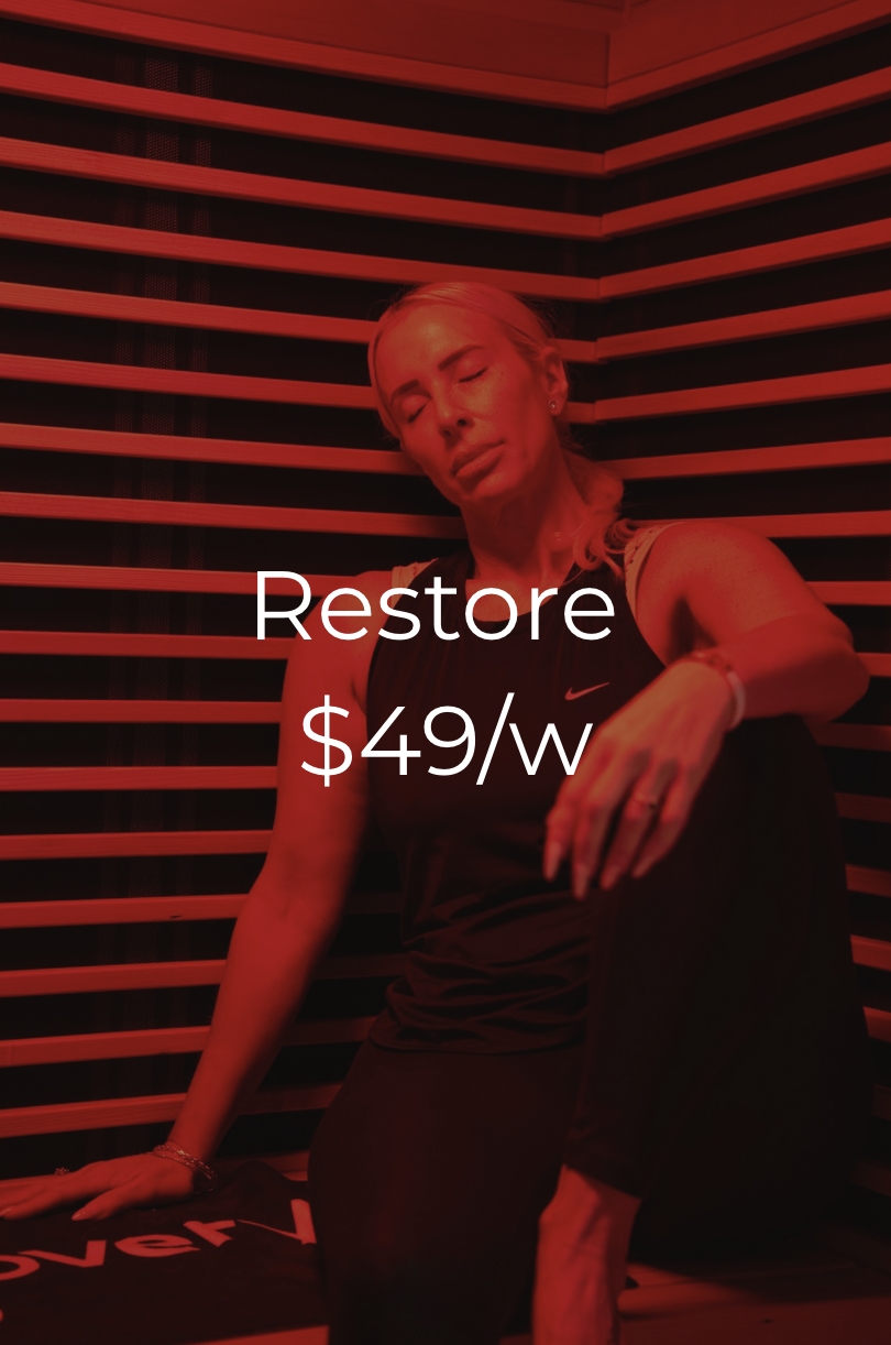 Restore membership recovery experience in a calm relaxation space at Recovery Lab Maribyrnong