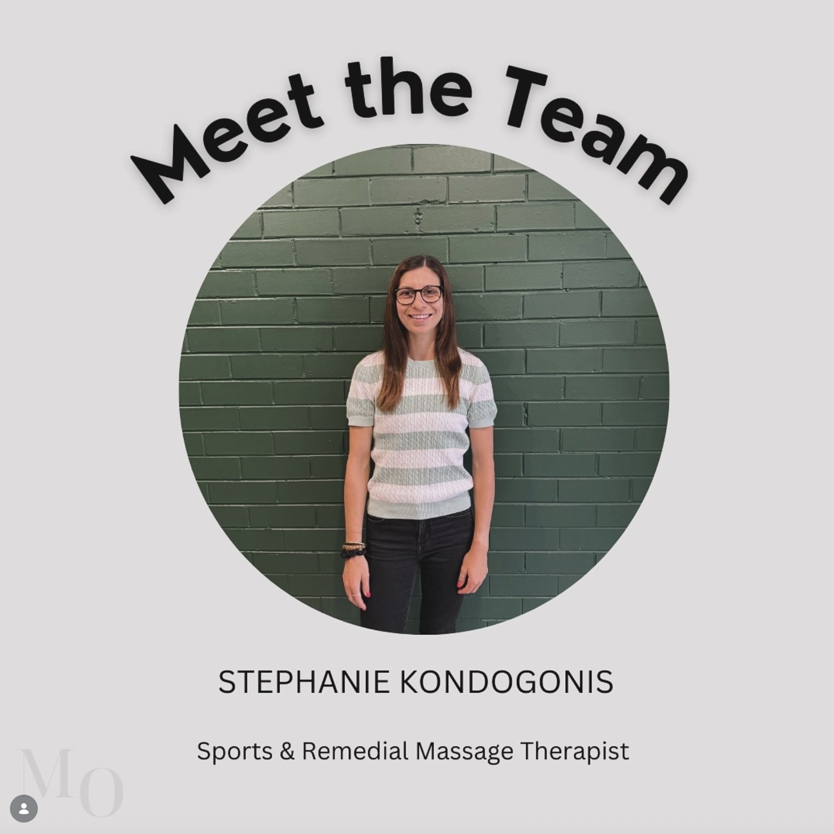 Stephanie Kondogonis, sports and remedial massage therapist at Recovery Lab Maribyrnong.