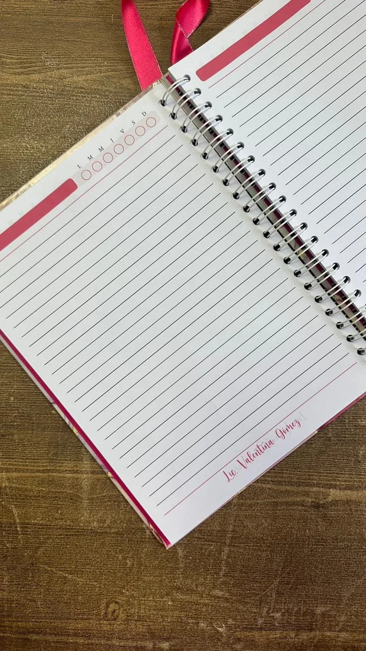 Libreta personalizada 100 hojas