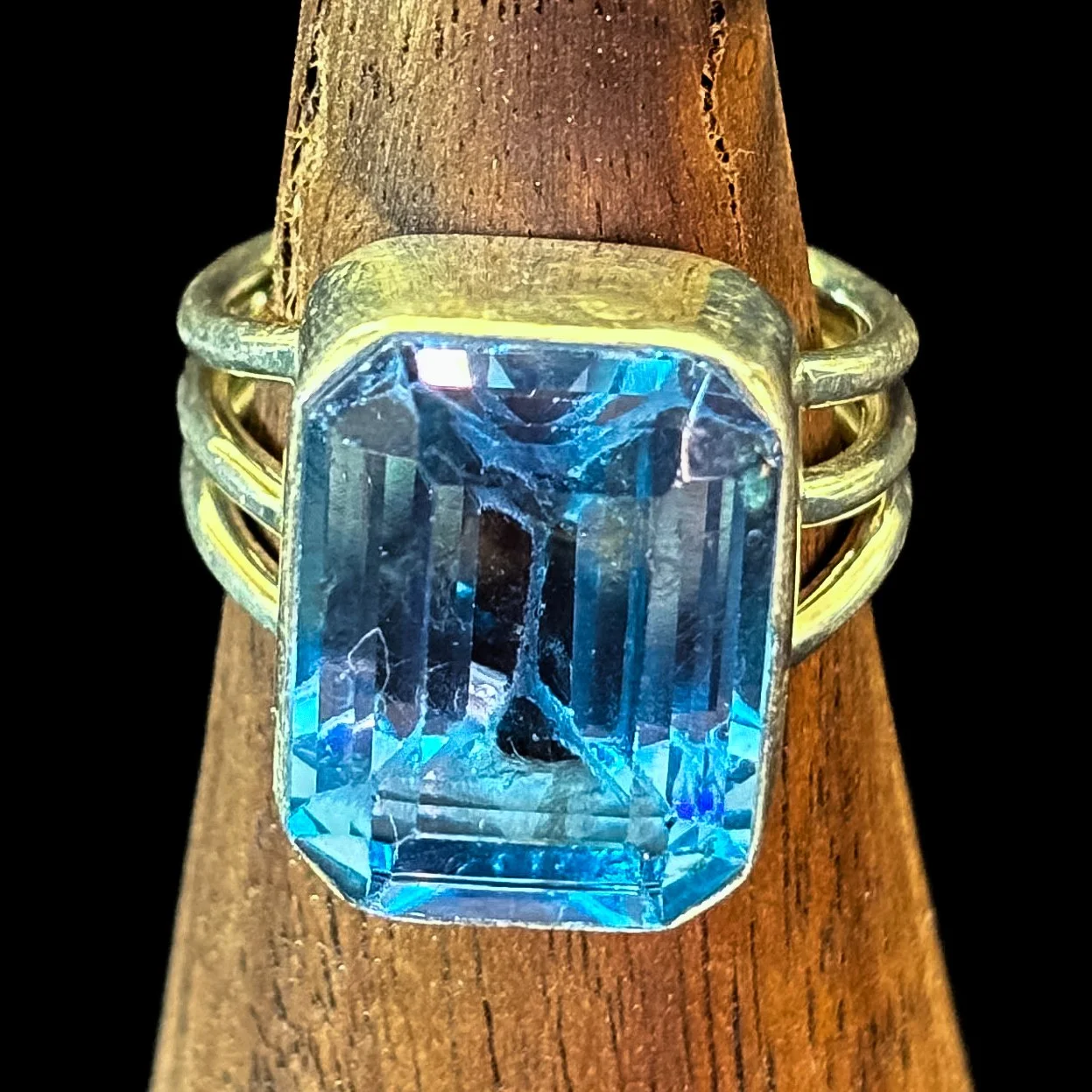 Blue Topaz Ring