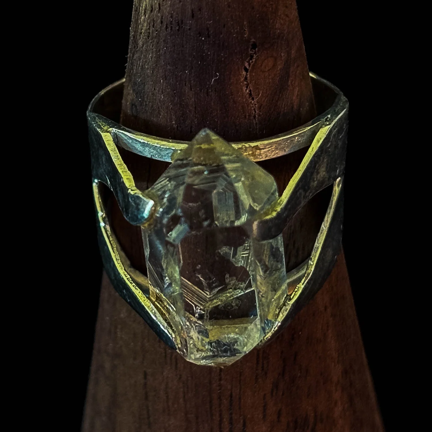 Clear Quartz Ring