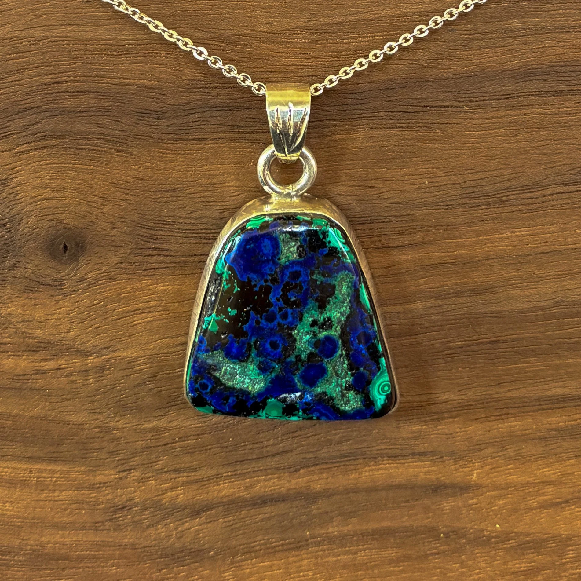 Chrysocolla Pendant