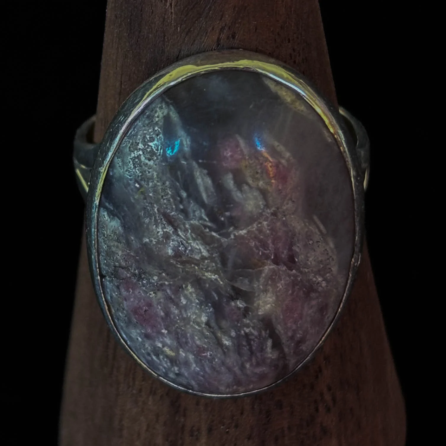 Lepidolite Ring