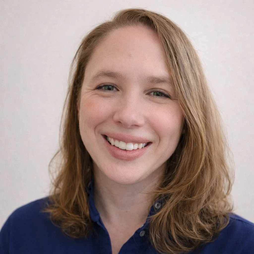 Headshot of of Jaclyn Schwartz PhD OTR/L NBC-HWC a smiling white woman with brown hair
