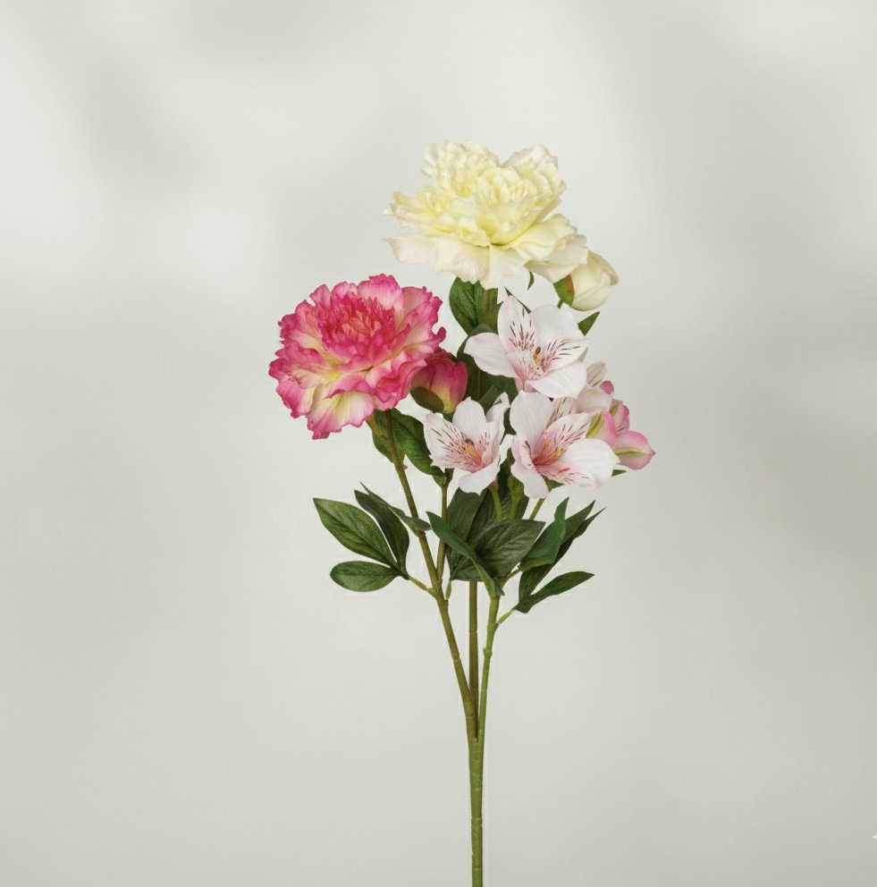 MIRA— Vara de Peonía y Alstroemeria