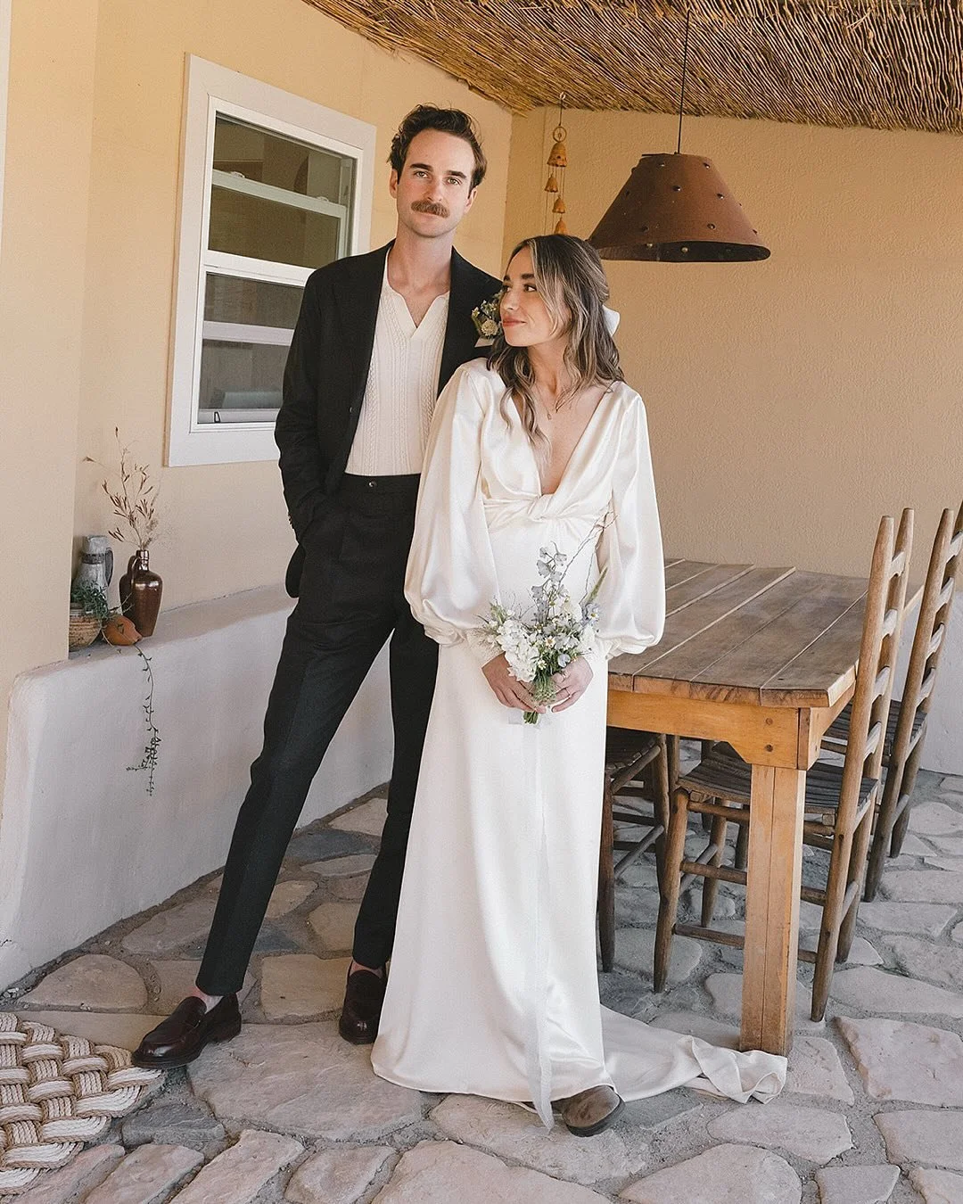 The best day of 2024 was definitely marrying you 🖤
.
@sam_griggs 
@mstimssmakeupartist 
@bigbendhomestead