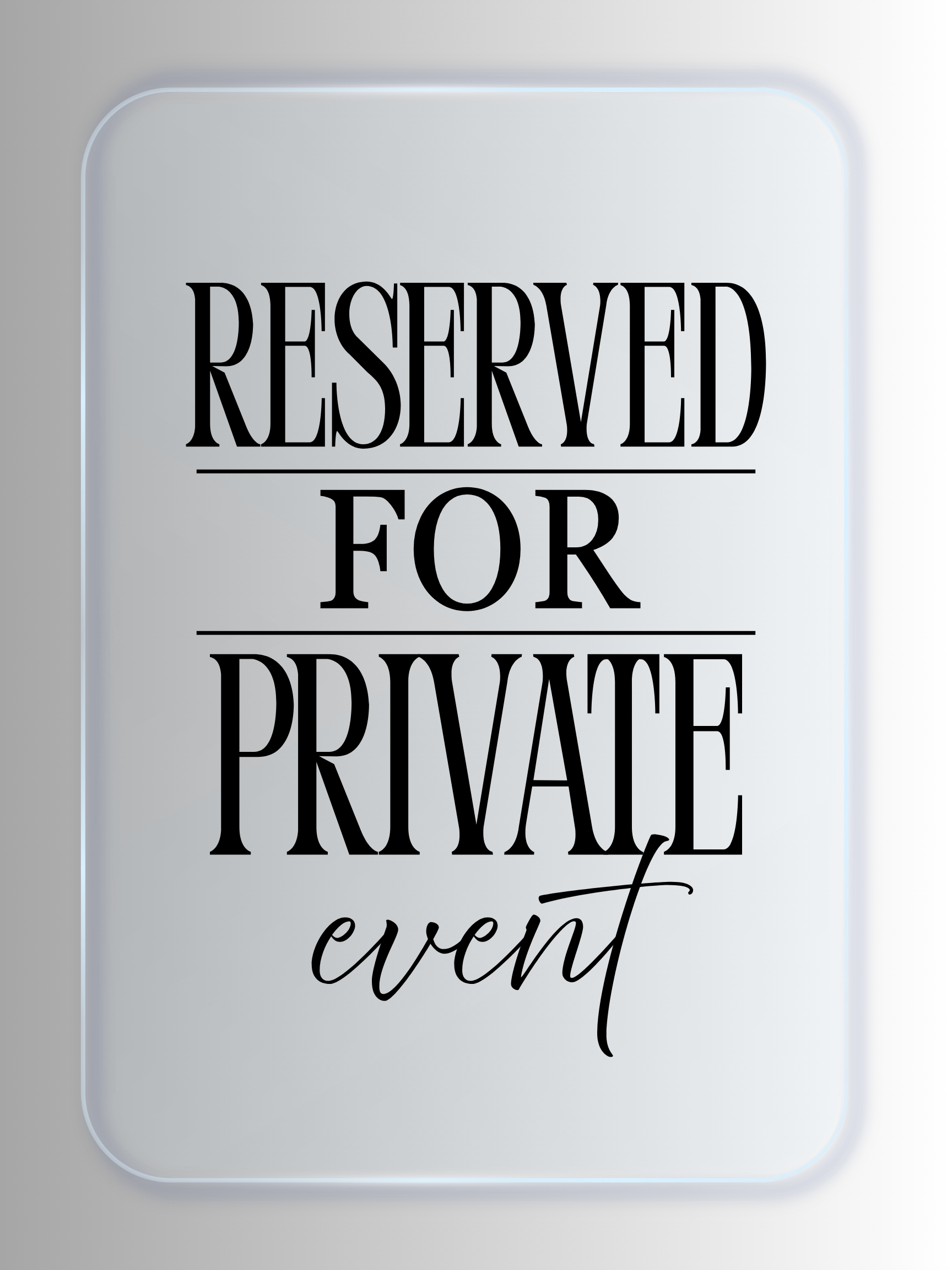 Private Event