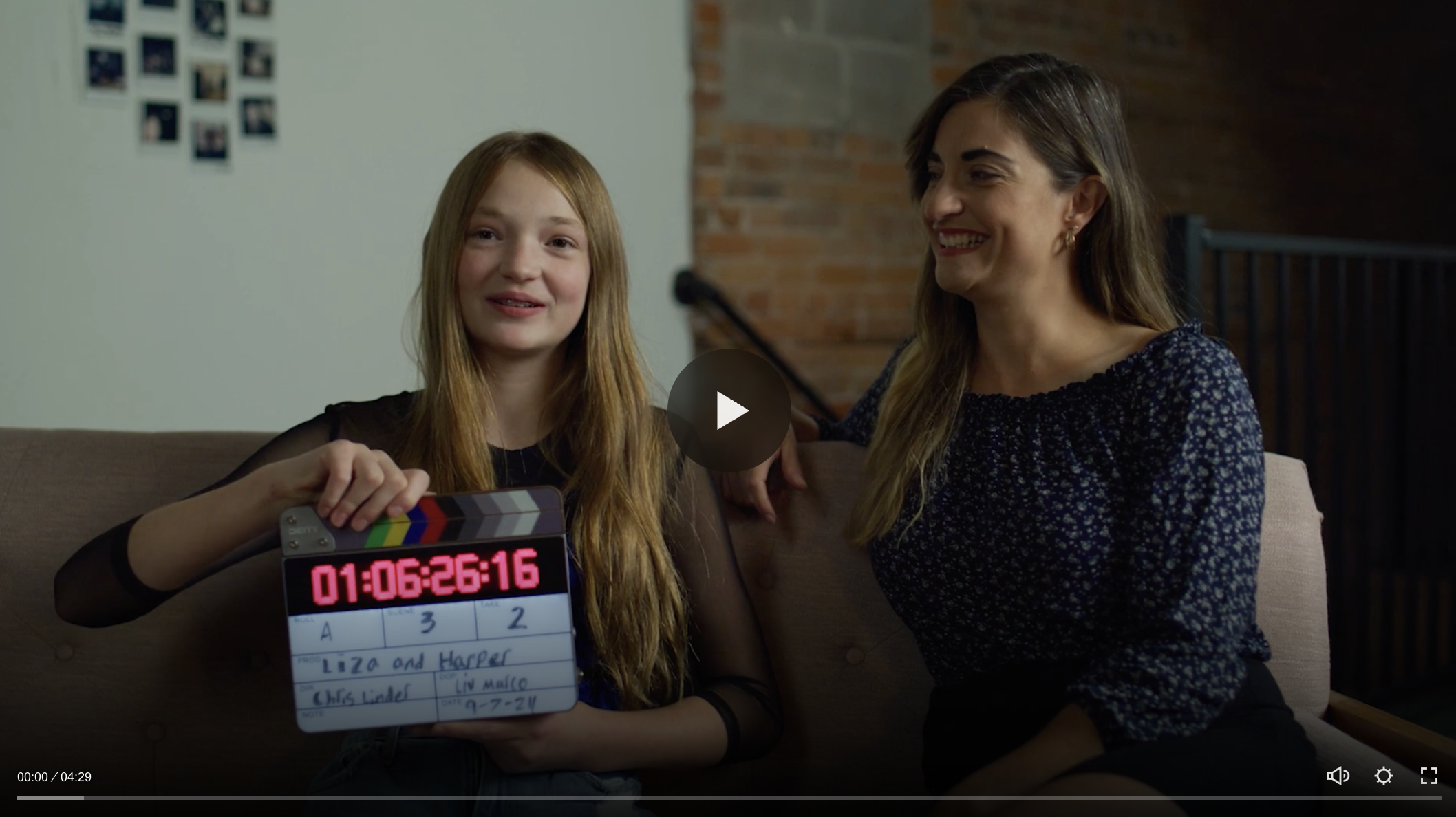 Liza & Harper, Original Series in the Making