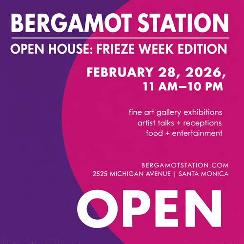 Freize Week at Bergamont Station 
