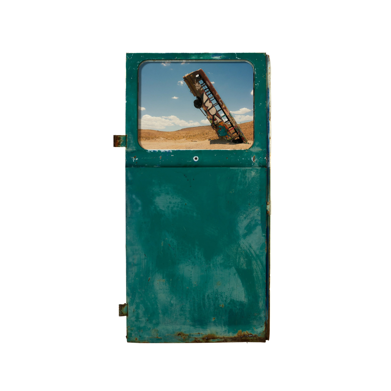 Green Door, Bus, 2024, (Sold)