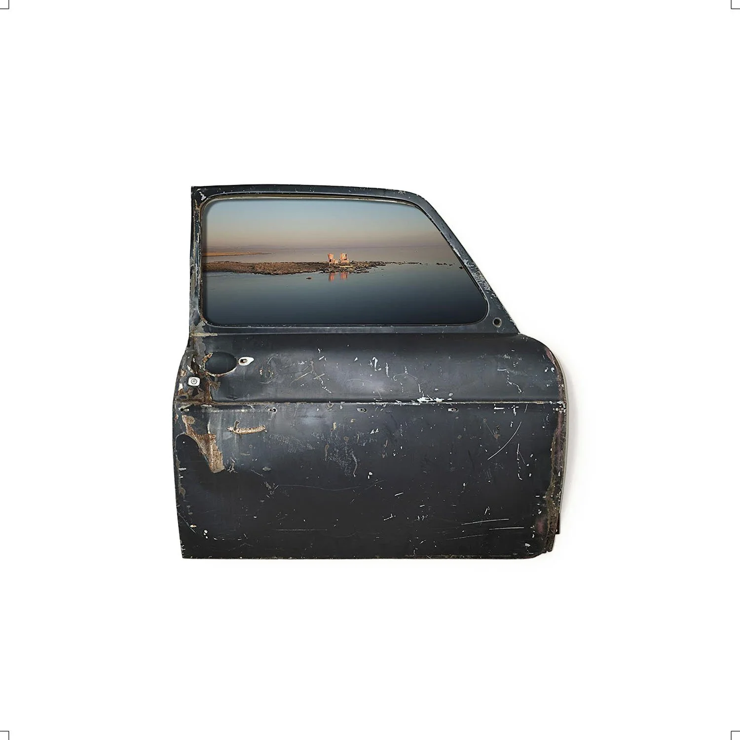 Edition Print | Slate Door, Pink Chairs, 2024