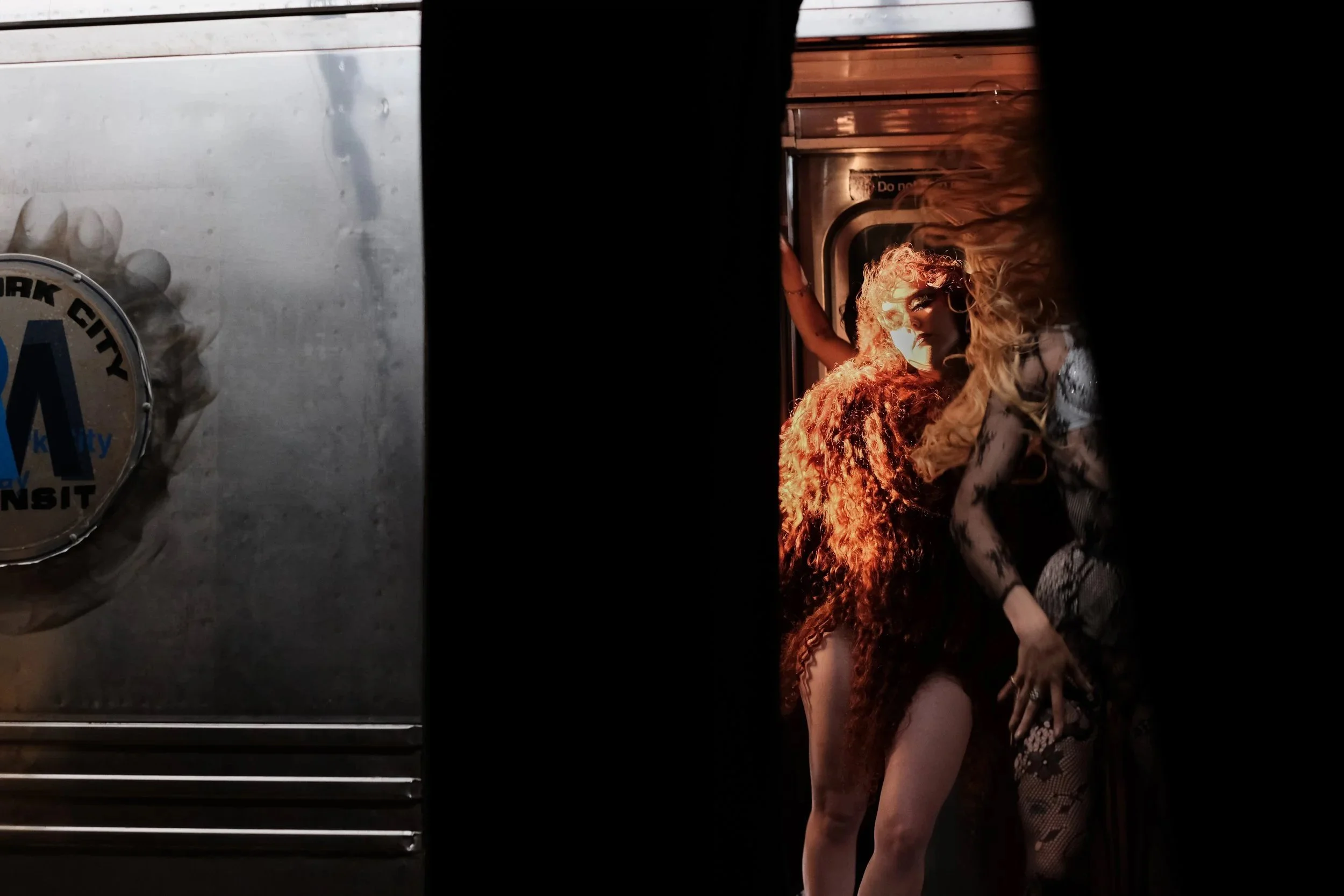 still image of Chapelle Roan subway music video by Katherine J Flynn