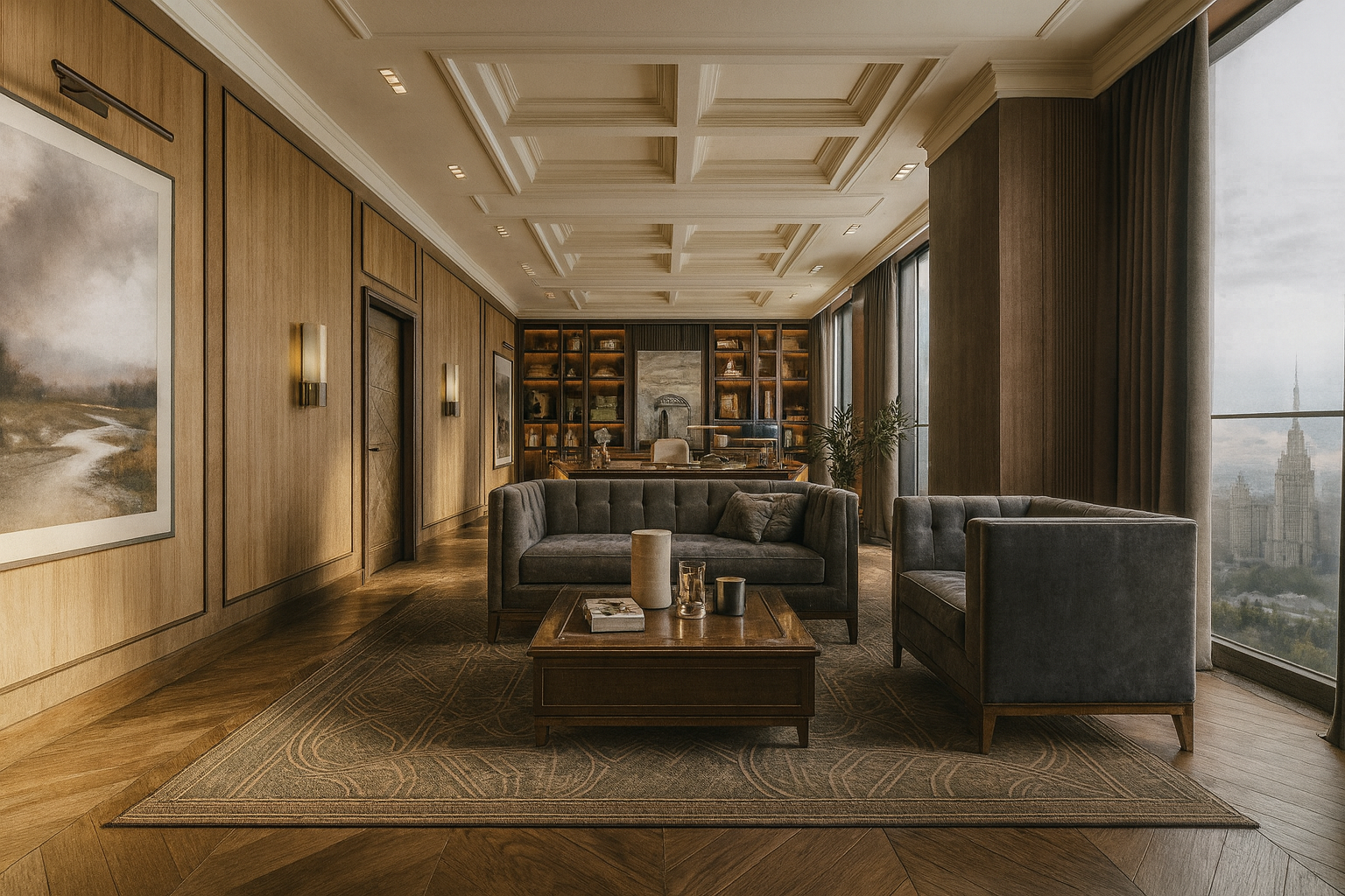 An image of the Gazprom HQ Office