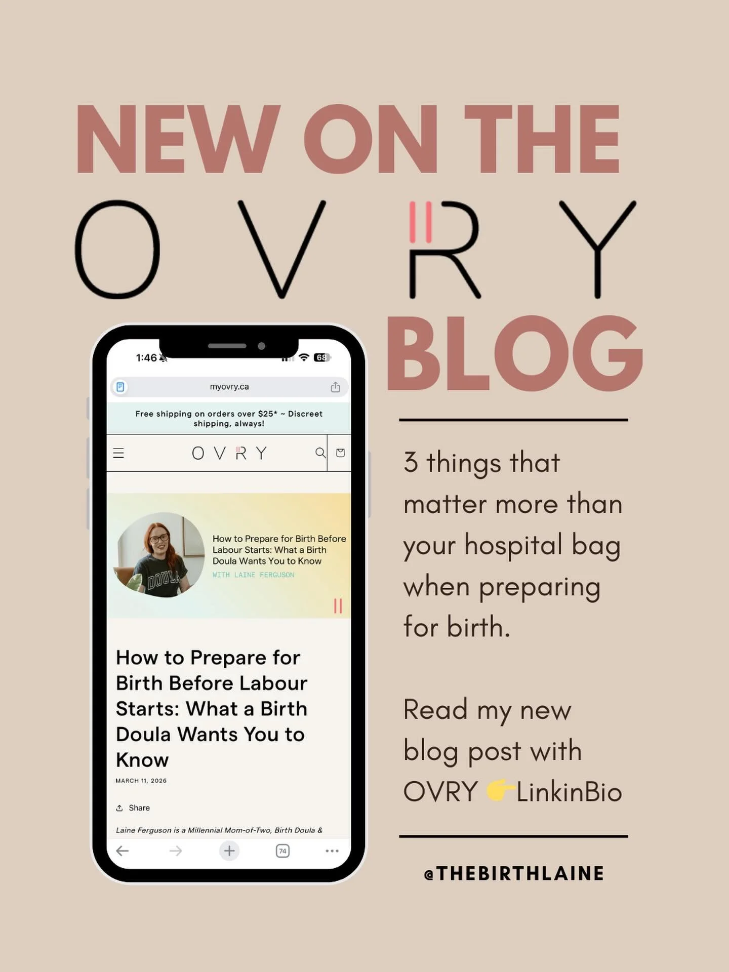 Preparing for birth often gets framed as a to-do checklist:

✔️ Pack the hospital bag
✔️ Install the car seat
✔️ Wash the tiny baby clothes

All helpful things&hellip; but as a birth doula, I often see that the preparation that most shapes your birth