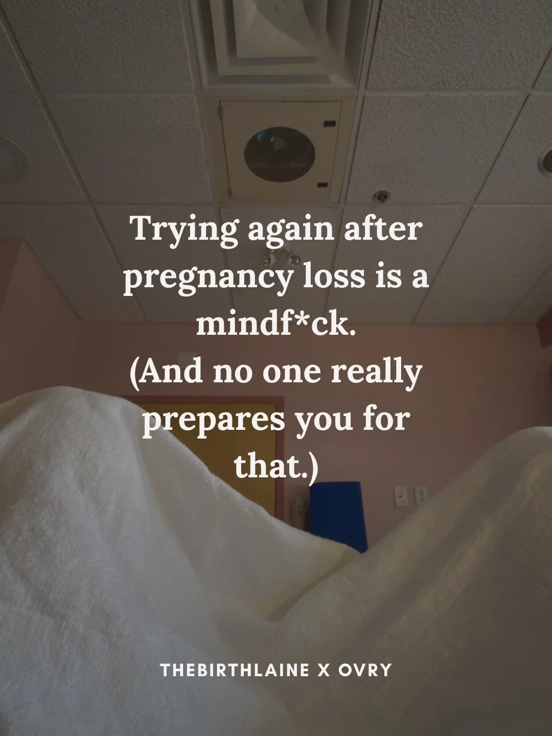 Trying again after pregnancy loss didn&rsquo;t feel how I thought it would.

I expected to feel: Ready, Hopeful &amp; Clear

Instead it felt like:
Holding grief and hope at the exact same timeWanting it so badly&hellip; and being scared of it. Questi