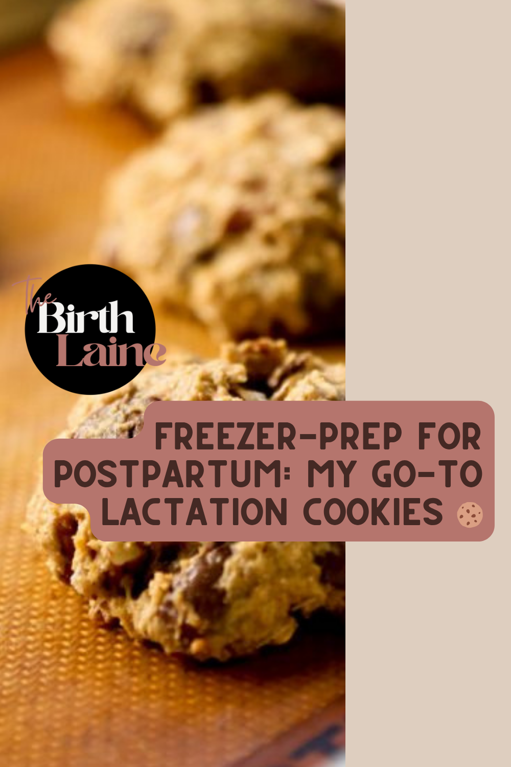 Freezer-Prep for Postpartum: My Go-To Lactation Cookies