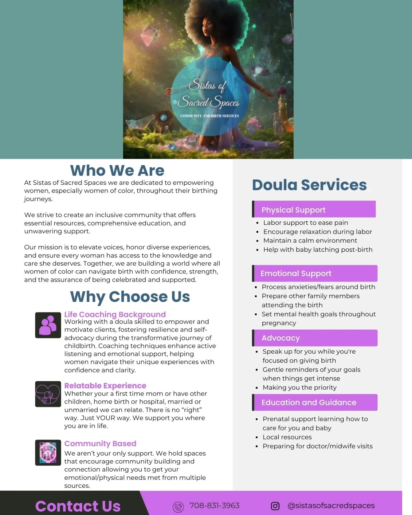 I'm delighted to share that I'm now accepting new doula clients due April and beyond! If you know anyone searching for a doula who exudes love and care, please send them my way. I'm wholeheartedly committed to empowering all women to have the birth e