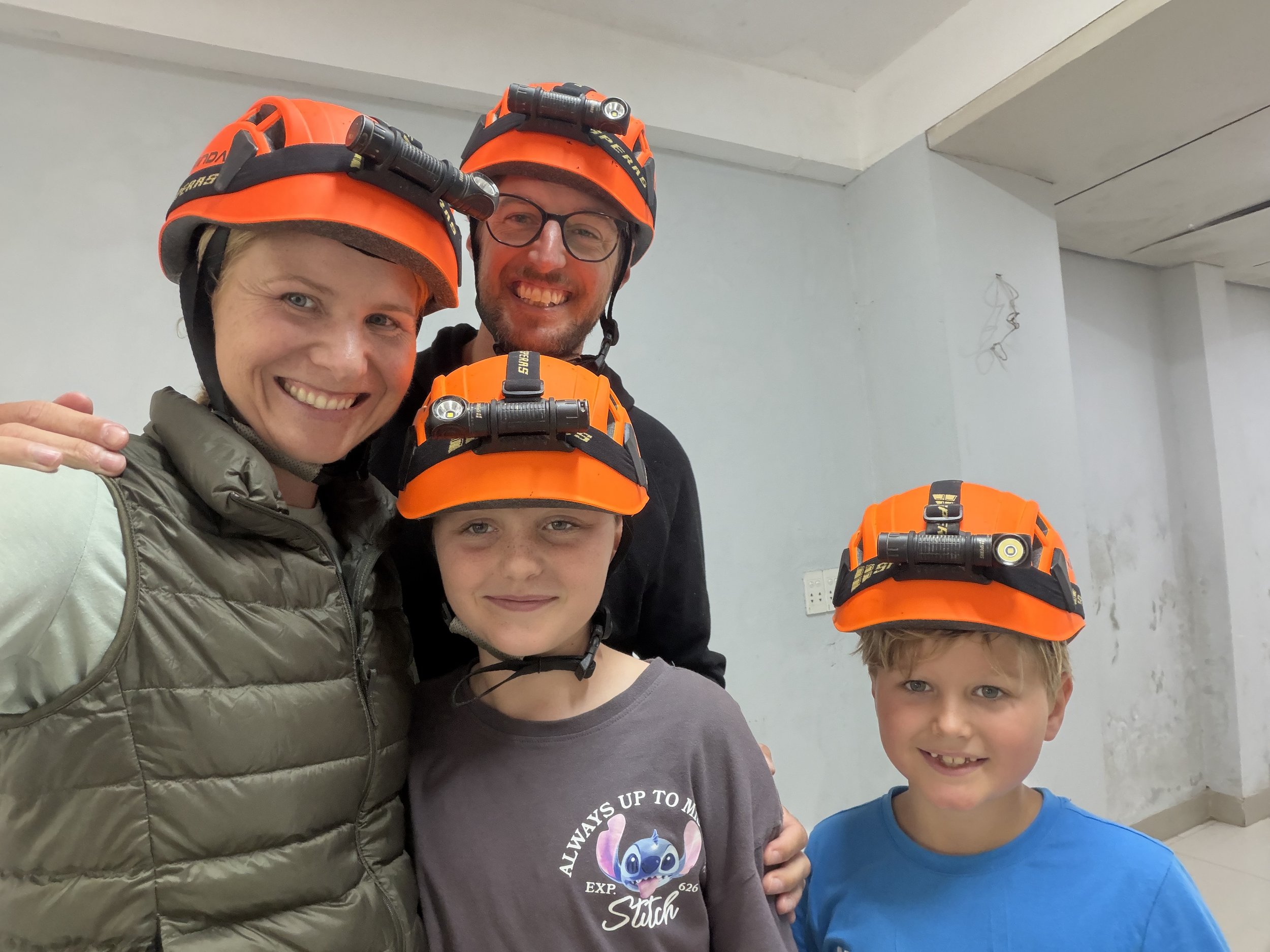 Day 55 - Kayaking Into Darkness: Exploring the Phong Nha Caves as a Family