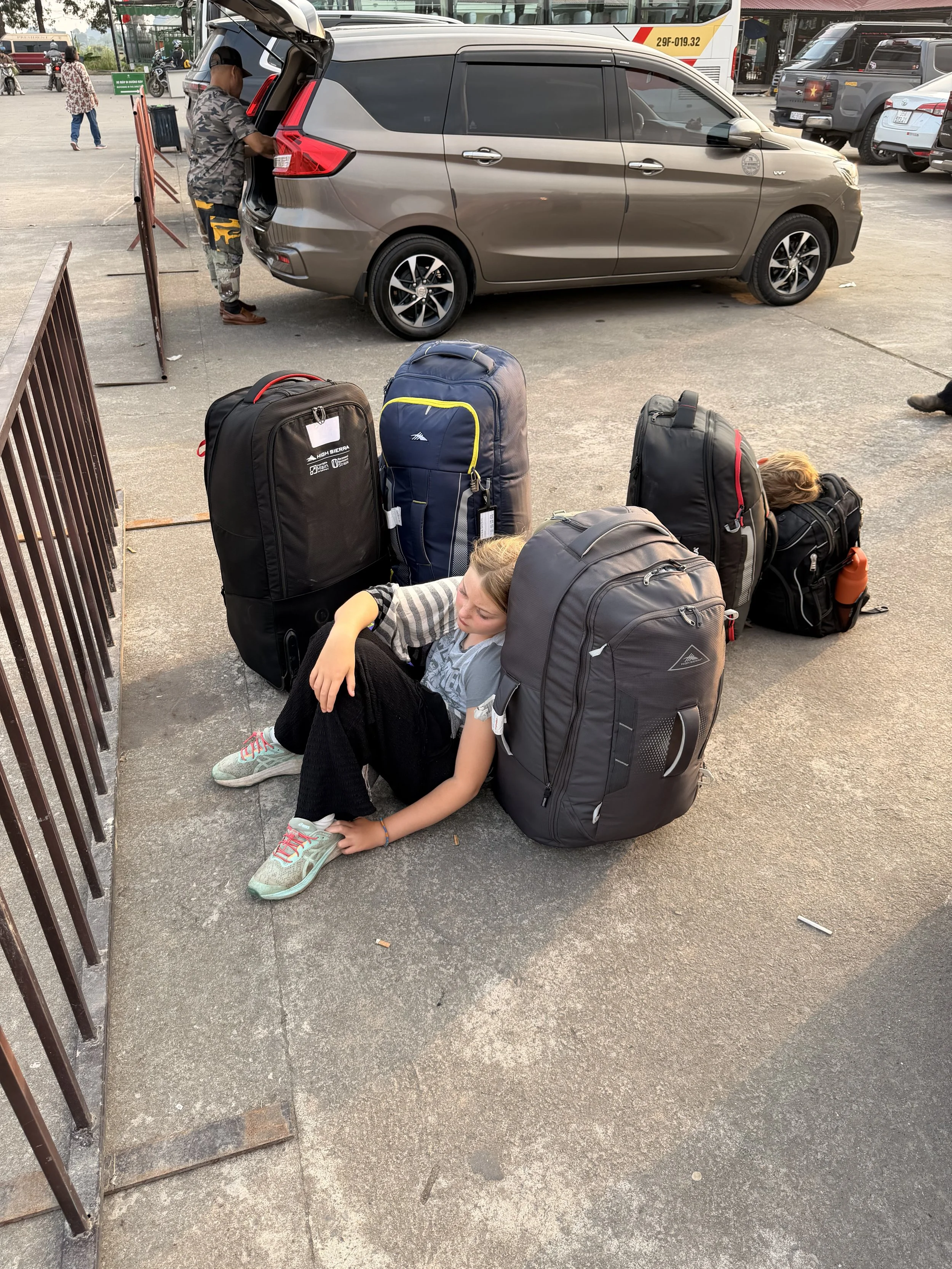Day 59 - Sleeper Bus Chaos, Sick Kids &amp; Arrival in Tam Coc