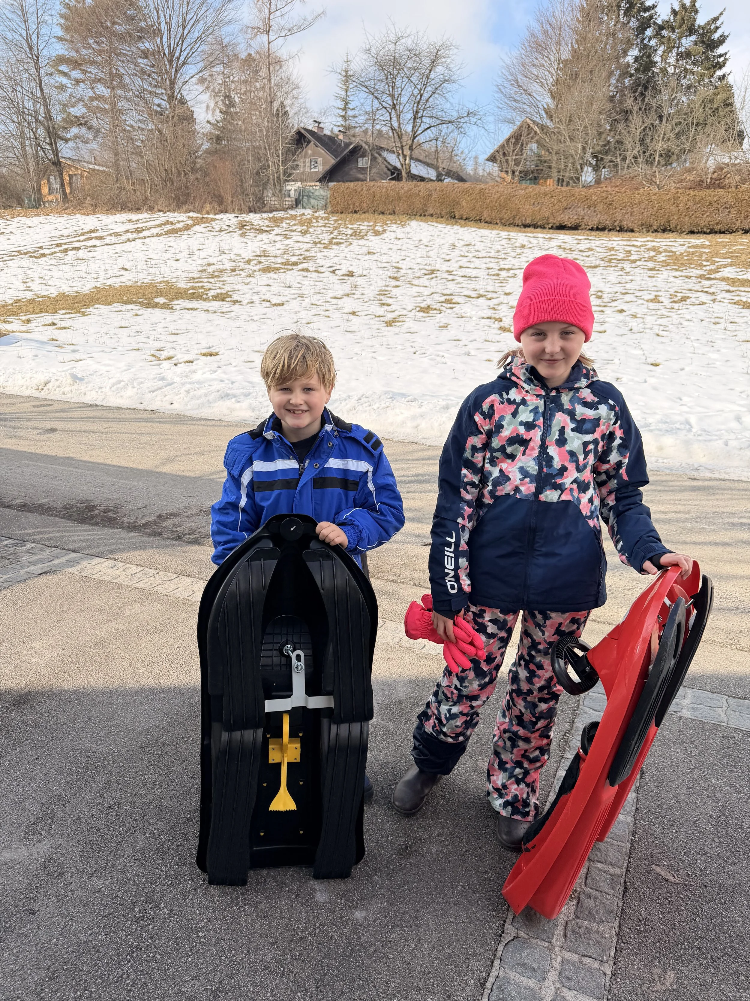 Day 75 - First Morning in Scharnstein Getting Ski Ready in the Austrian Alps