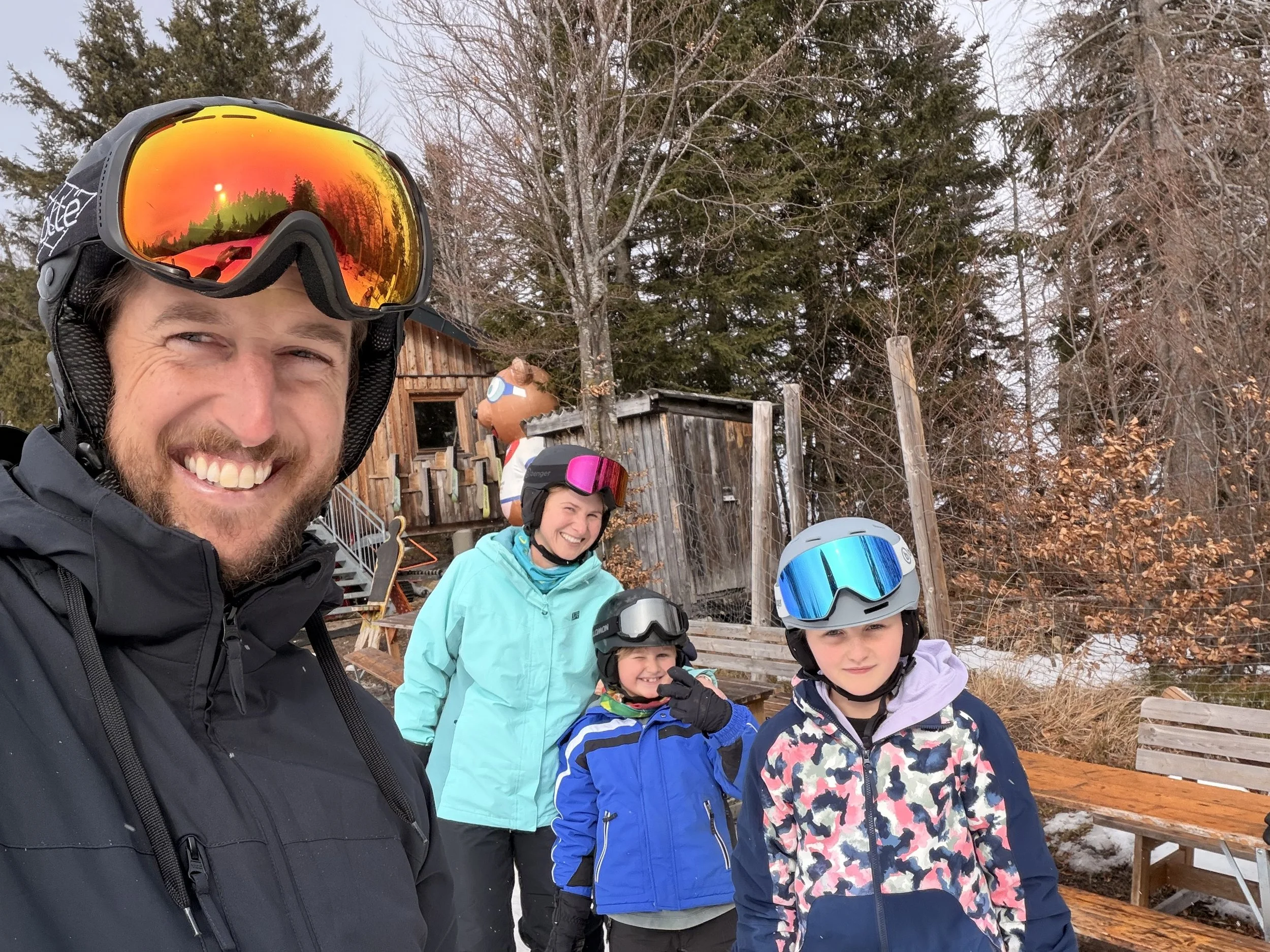 Day 77 - Learning to Snowboard at 39 in the Austrian Alps