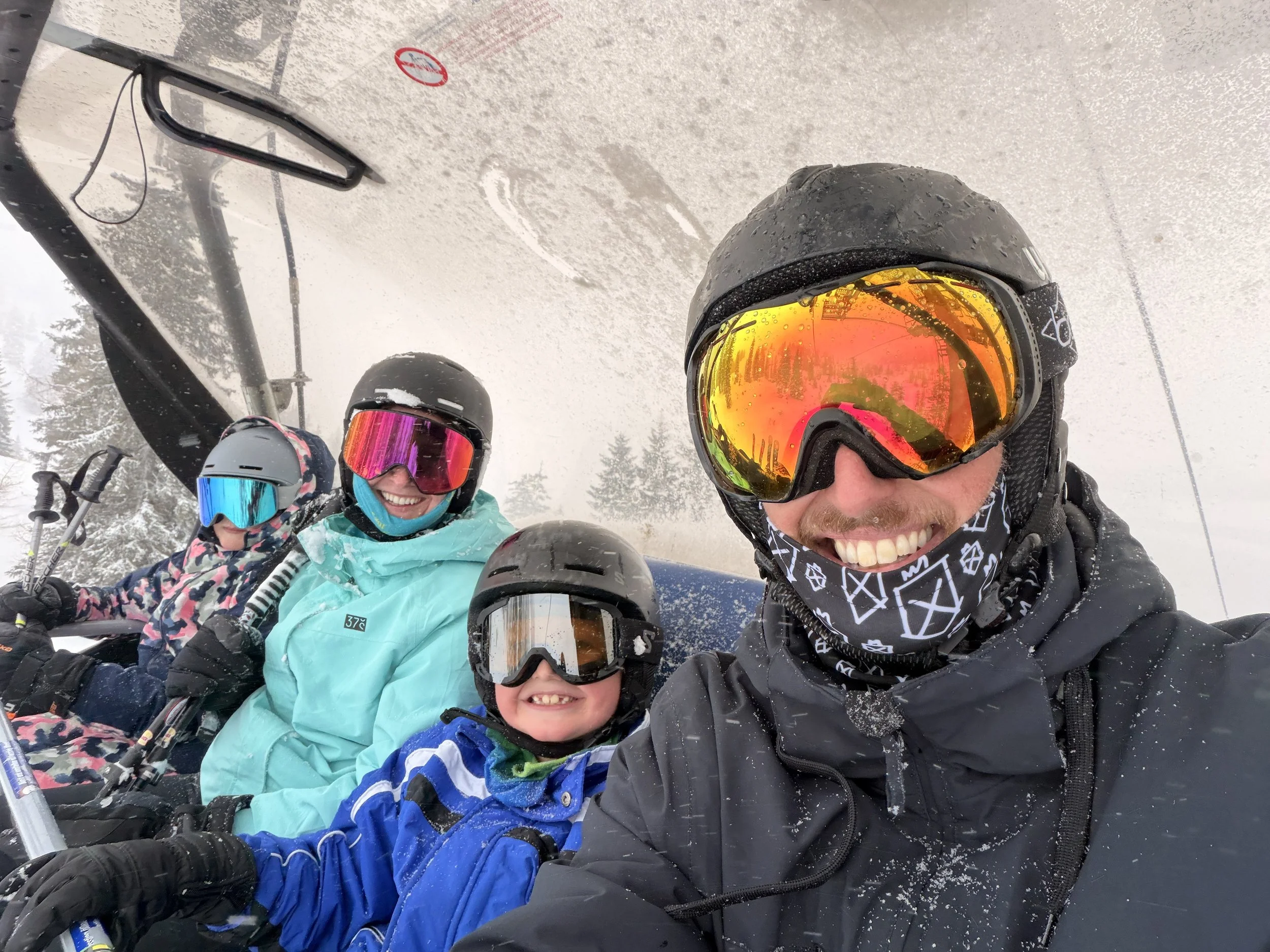 Day 93 - Whiteout Riding and Our Best Day Yet on the Mountain