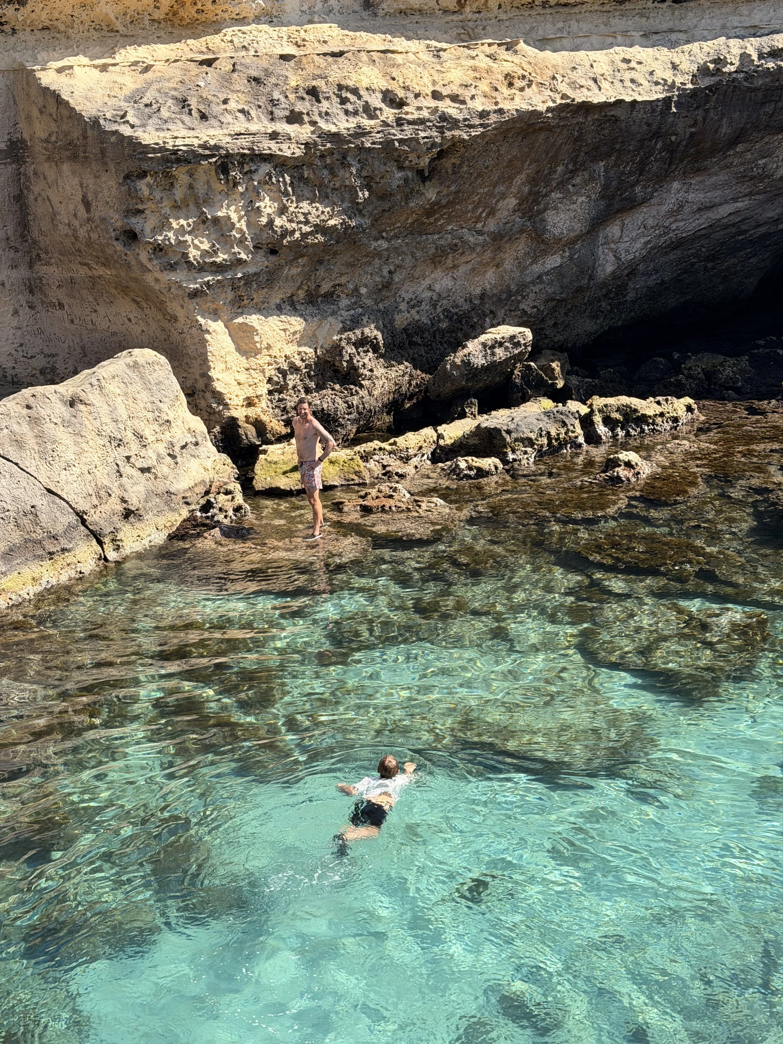 Day 139 - Last Full Day in San Foca: Beach Runs, Cliff Jumps and a Rare Date Night