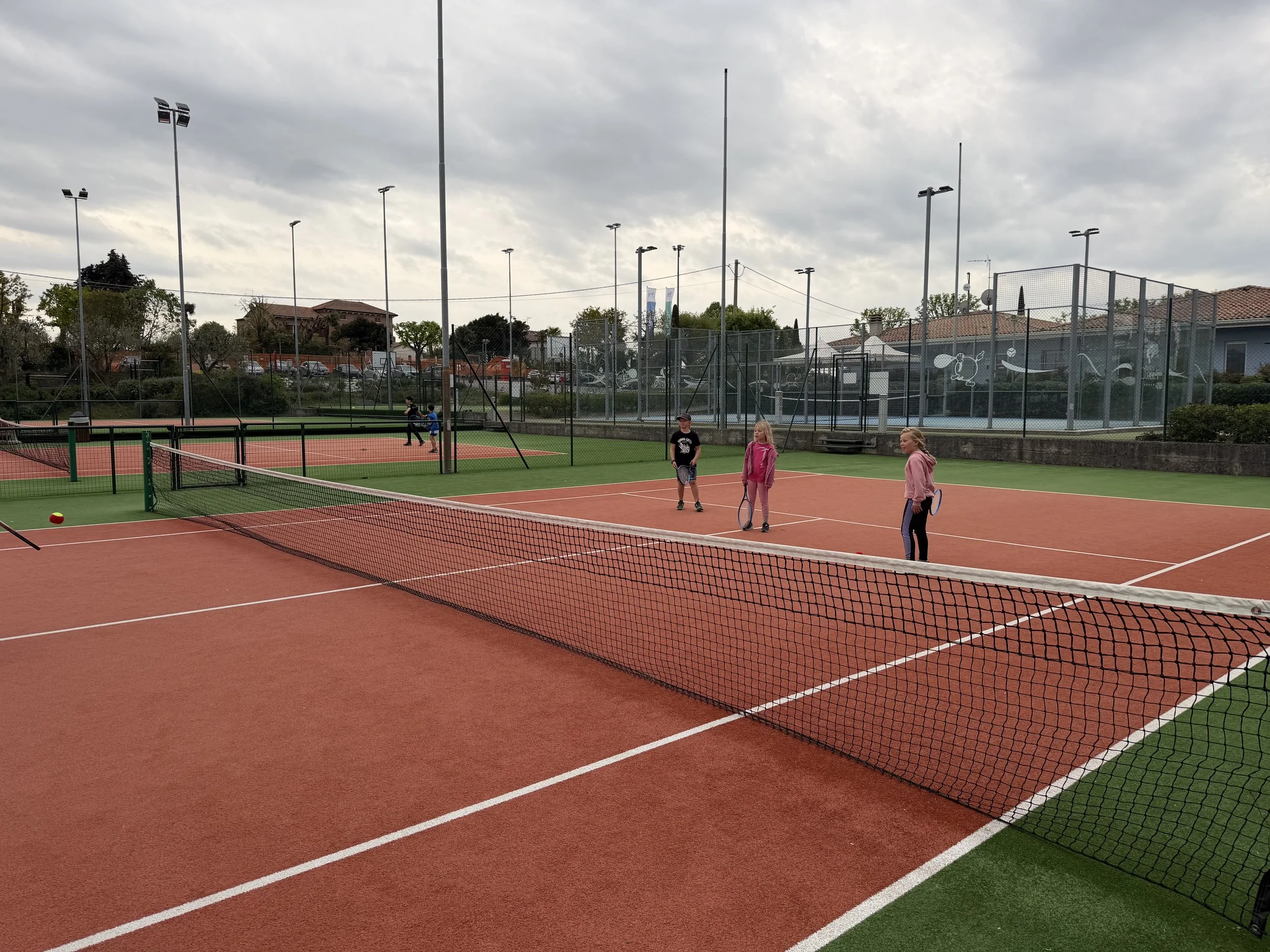 Day 144 - Lake Runs, Tennis Lessons, and Letting the Kids Roam