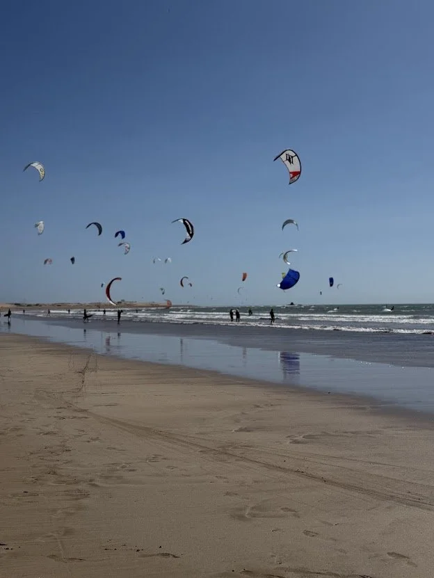 Day 176 - Kite Surfing Crashes, Biscoff Msemens and Turning 40 in Morocco
