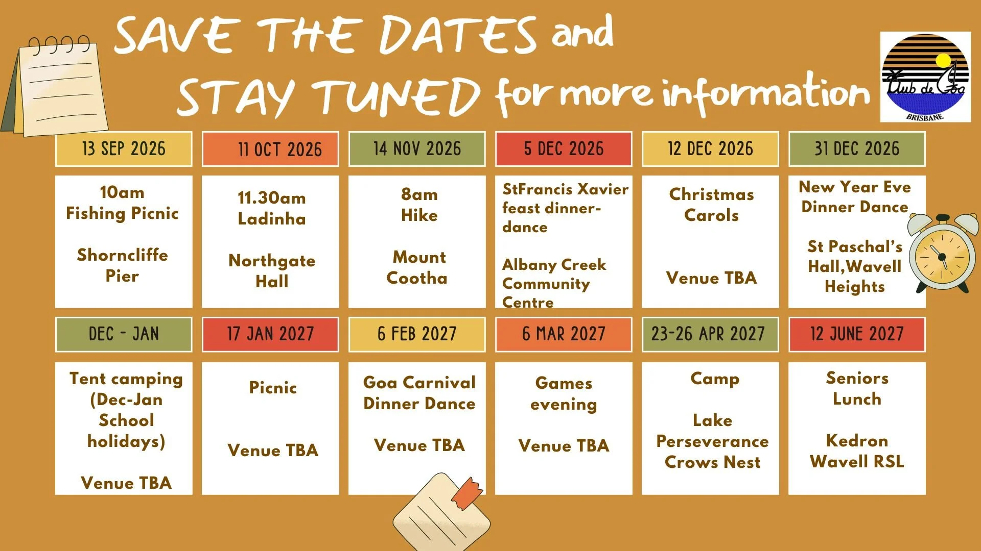 Annual Calendar