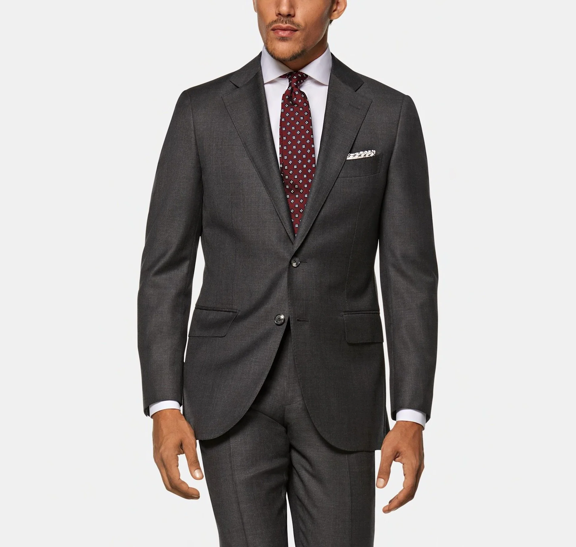 Grey Tailored Suit Hong Kong
