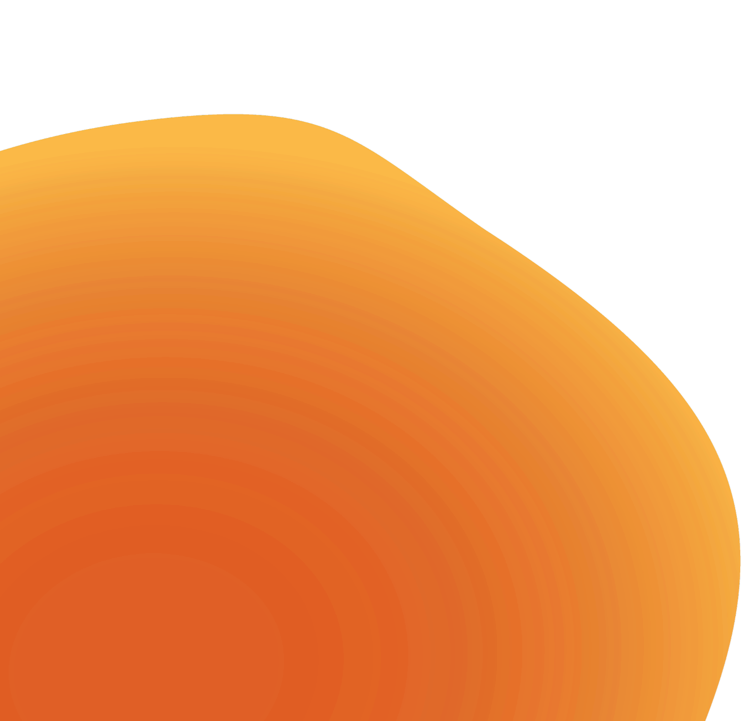 Close-up of orange and yellow gradient circle.