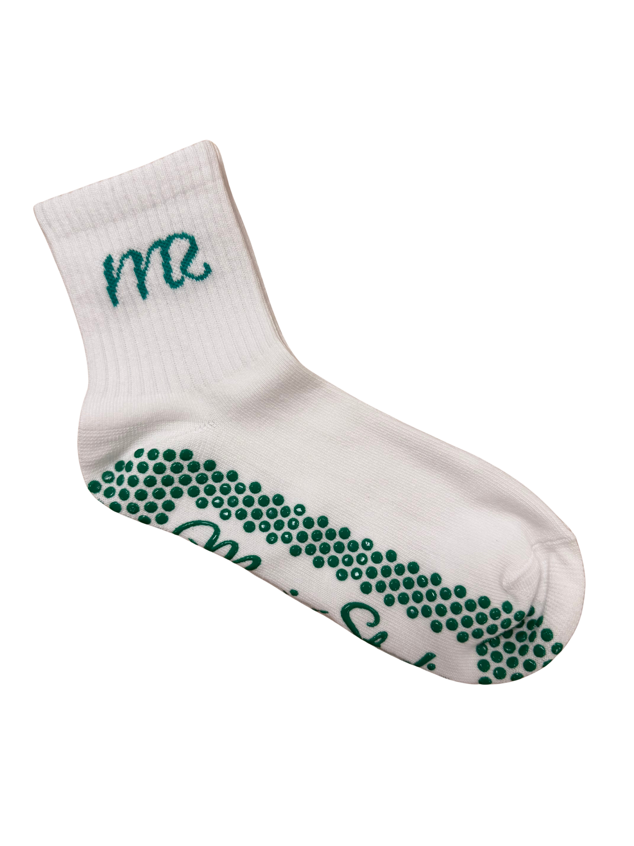 Chaussettes antidérapantes Mania Blanche