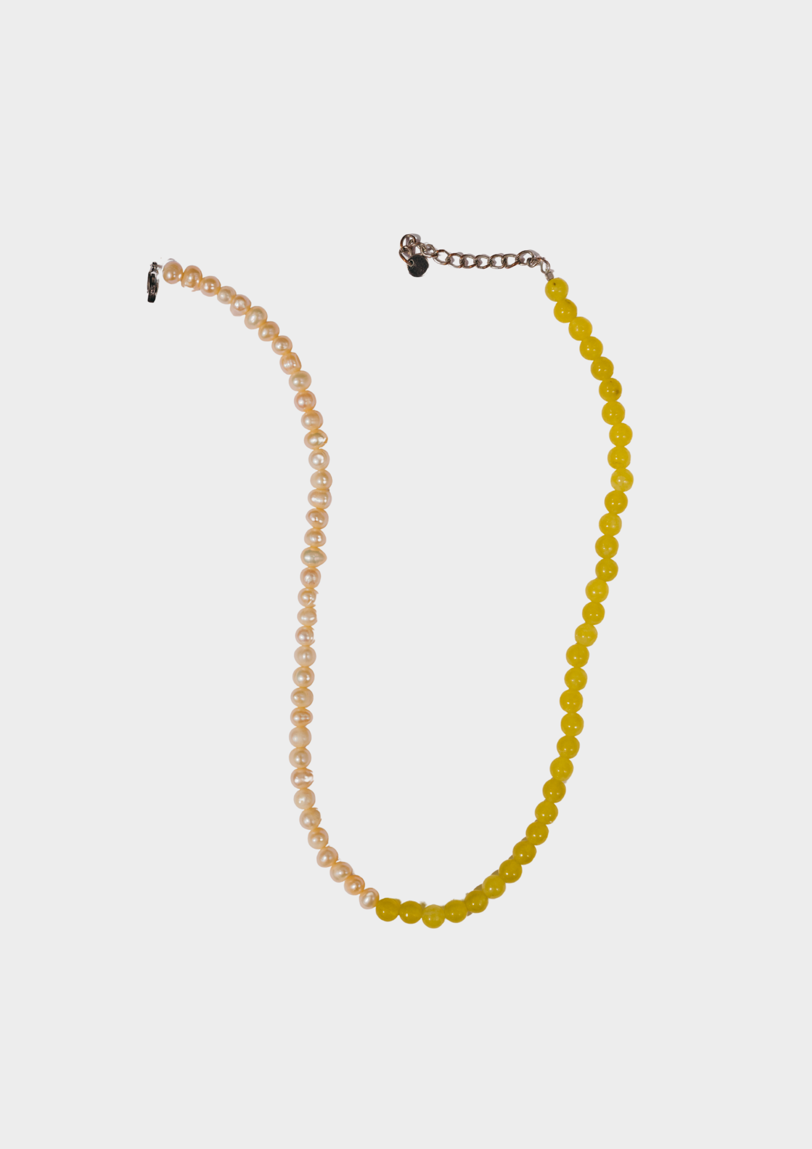 Kiwi Necklace — With Freshwater Pearl