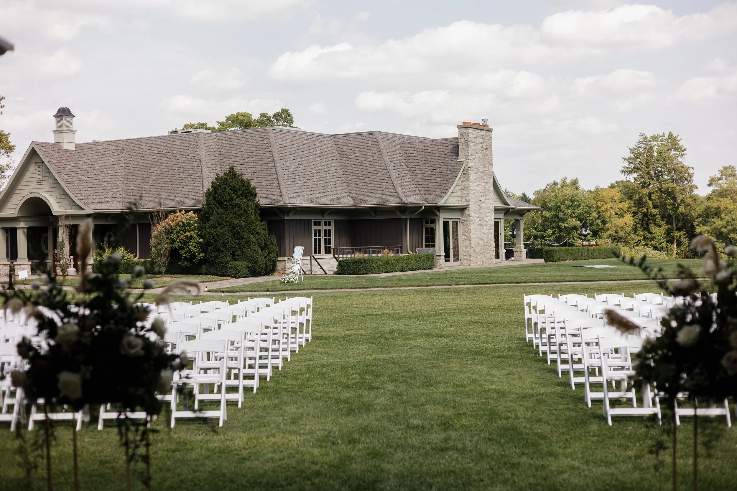 ceremony detail shot, Ontario wedding photography by James and Alyson Photography
