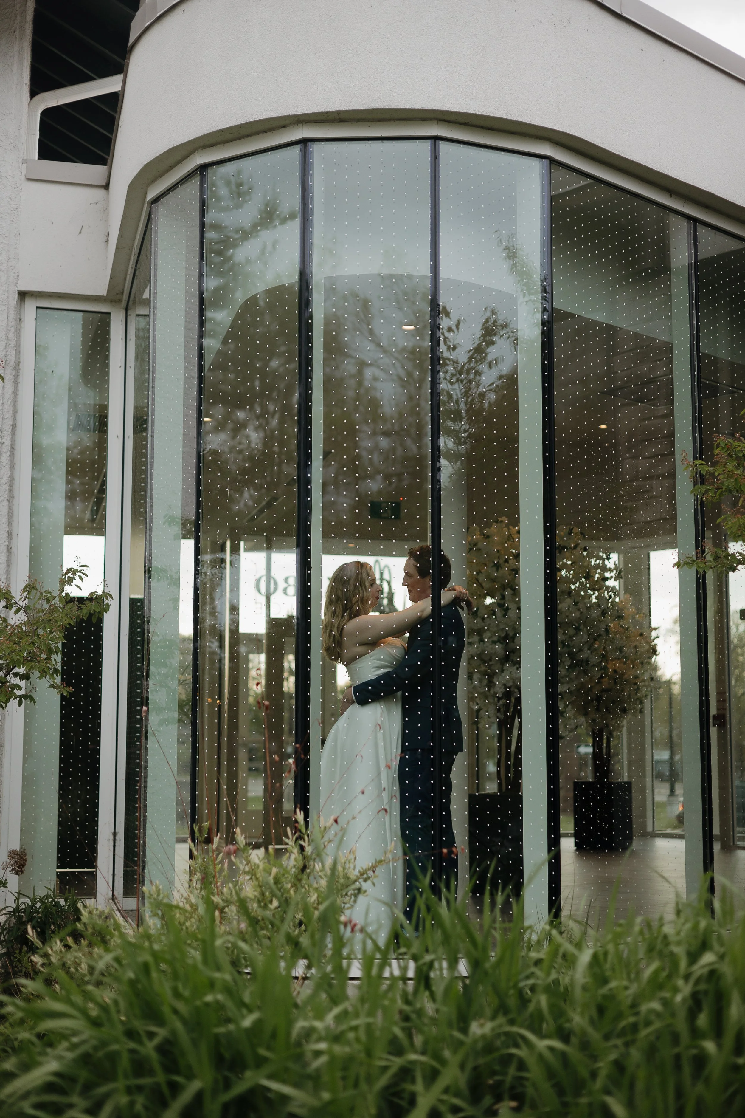 Couple portrait at Guild Inn Estate, photographed by James and Alyson Photo