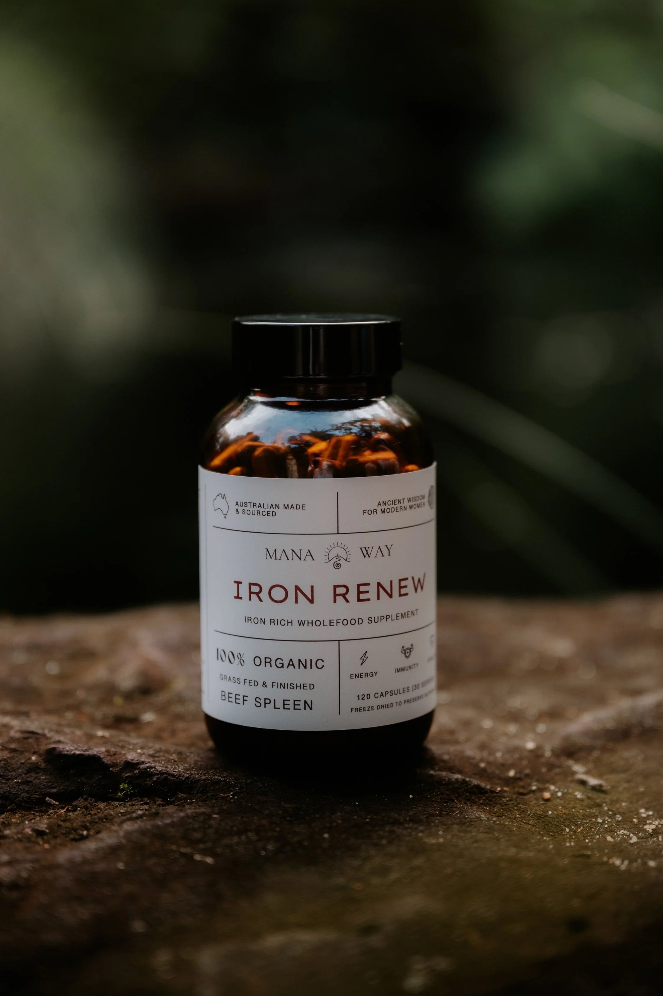 Iron Renew - Organic Beef Spleen Capsules