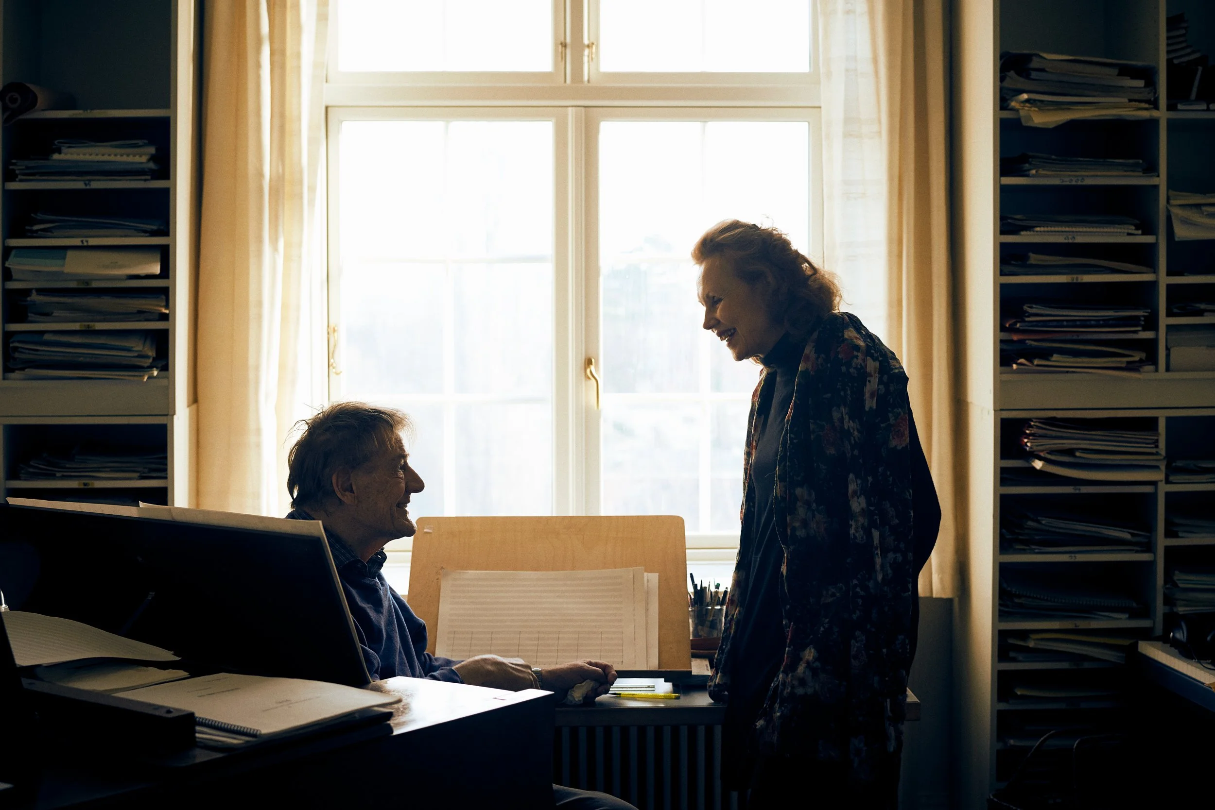 Per Nørgaard - Composer  + Jakob Kullberg - cellist