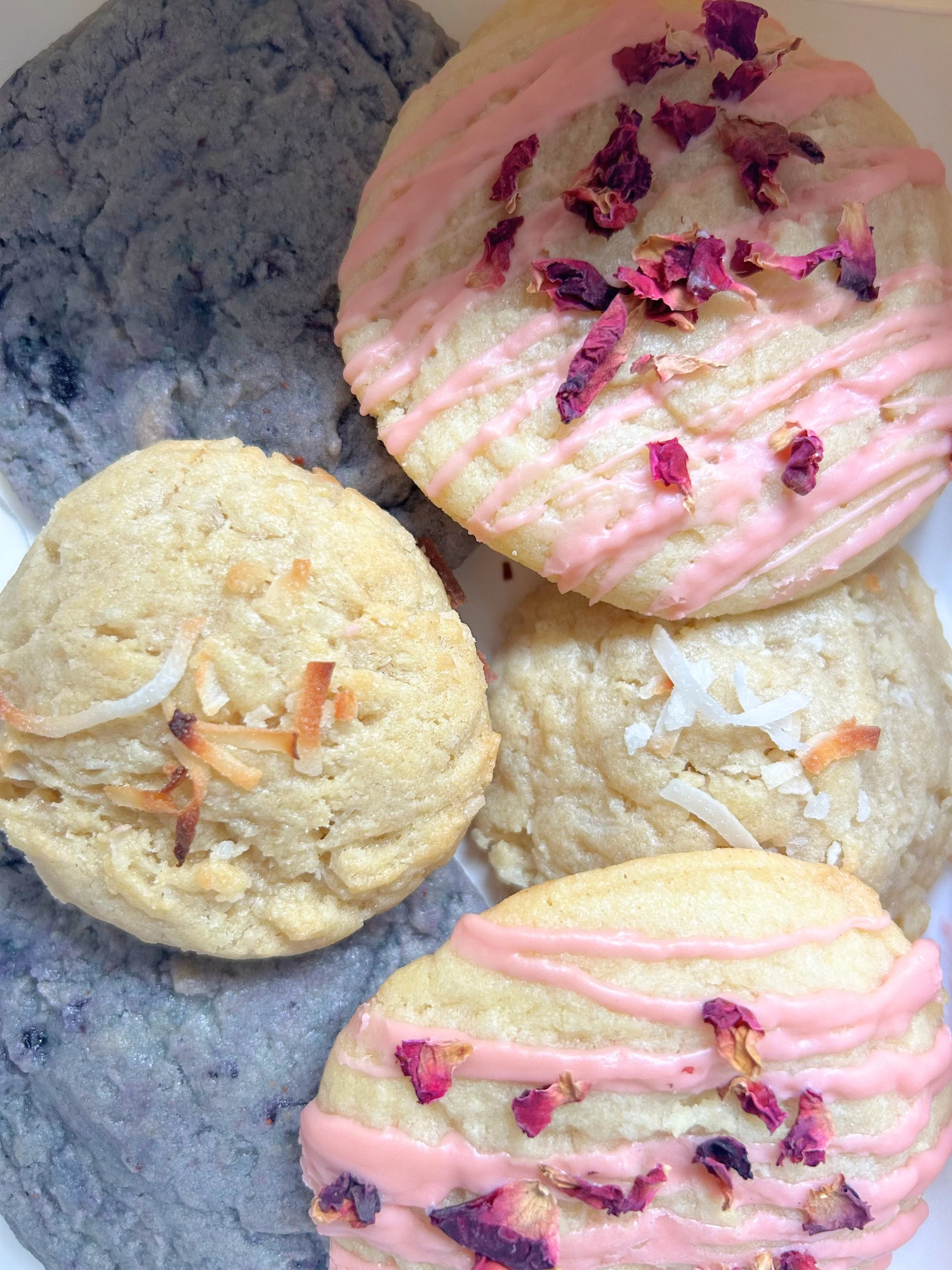 Bella Blueberry Cookies, Half-Dozen