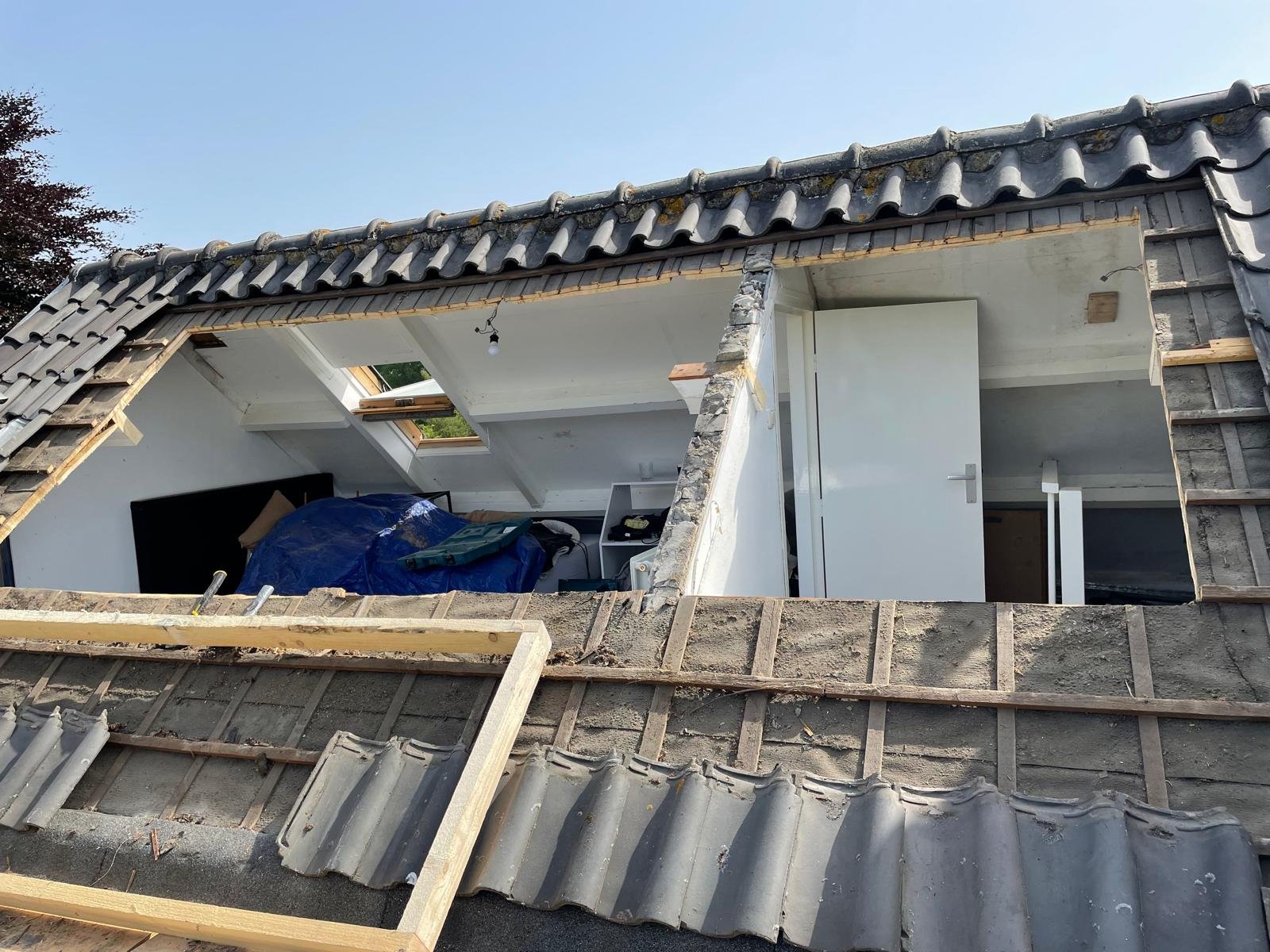 Een foto van een dakkapel